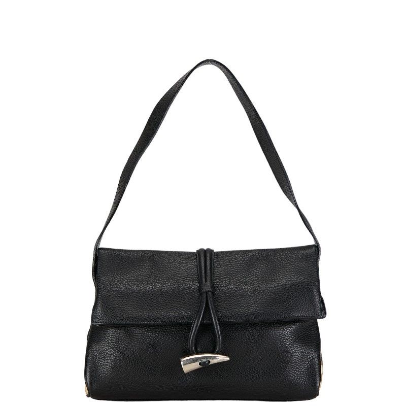 Burberry Burberry Nova Check Leather Shoulder Bag Leather Shoulder Bag in Very Good Condition