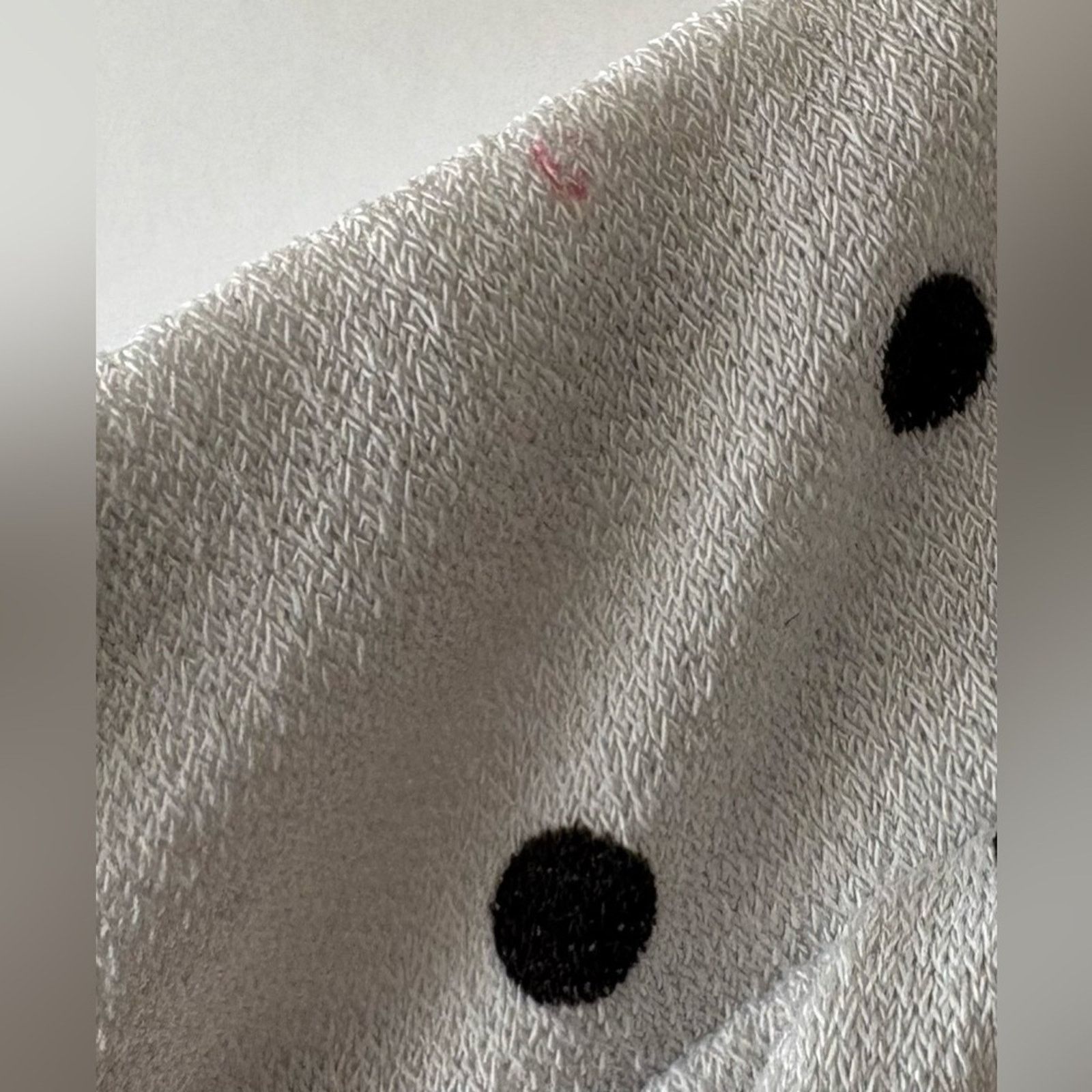 Adrianna Papell Adrianna Papell | Gray Polka Dot Ruffle Blouse | Small Size S / US 4 / IT 40 - 4 Thumbnail
