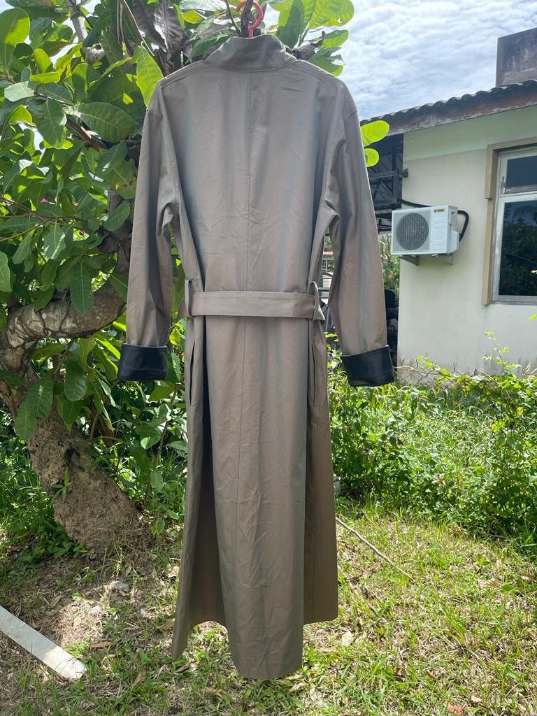 Yohji Yamamoto YOHJI YAMAMOTO + NOIR Trench Coat / Long Jacket Size L / US 10 / IT 46 - 10 Thumbnail