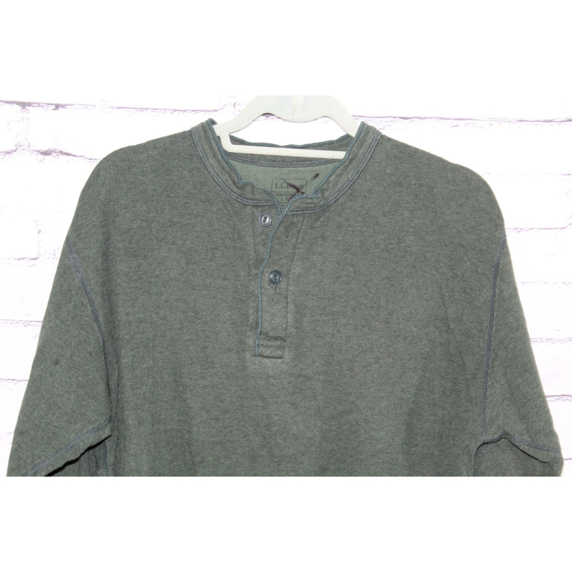 L.L. Bean LL Bean Men's Two Layer River Driver's Shirt Henley Warm Size US L / EU 52-54 / 3 - 3 Thumbnail