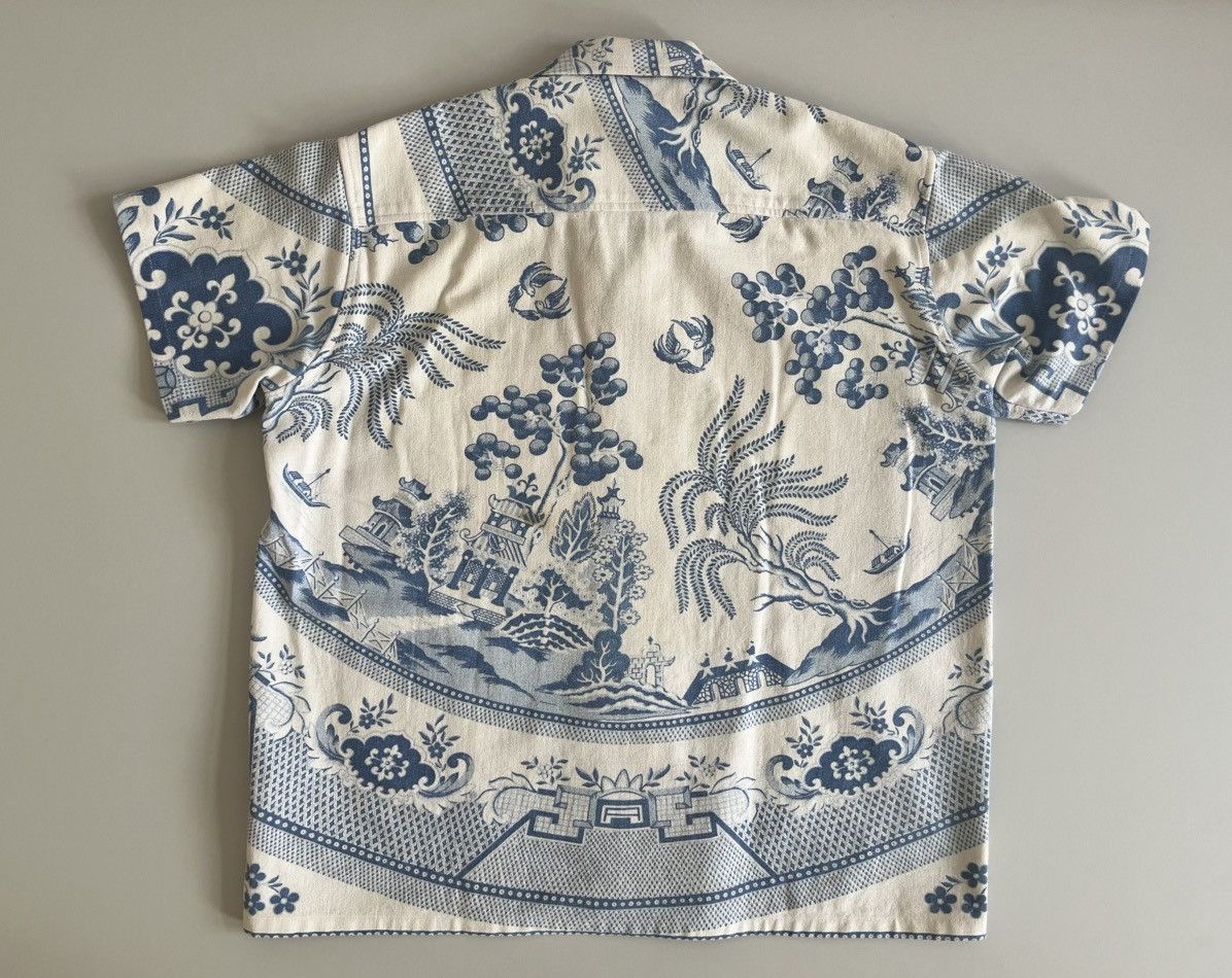 Bode Bode Blue Pagoda Shirt Size US S / EU 44-46 / 1 - 2 Thumbnail