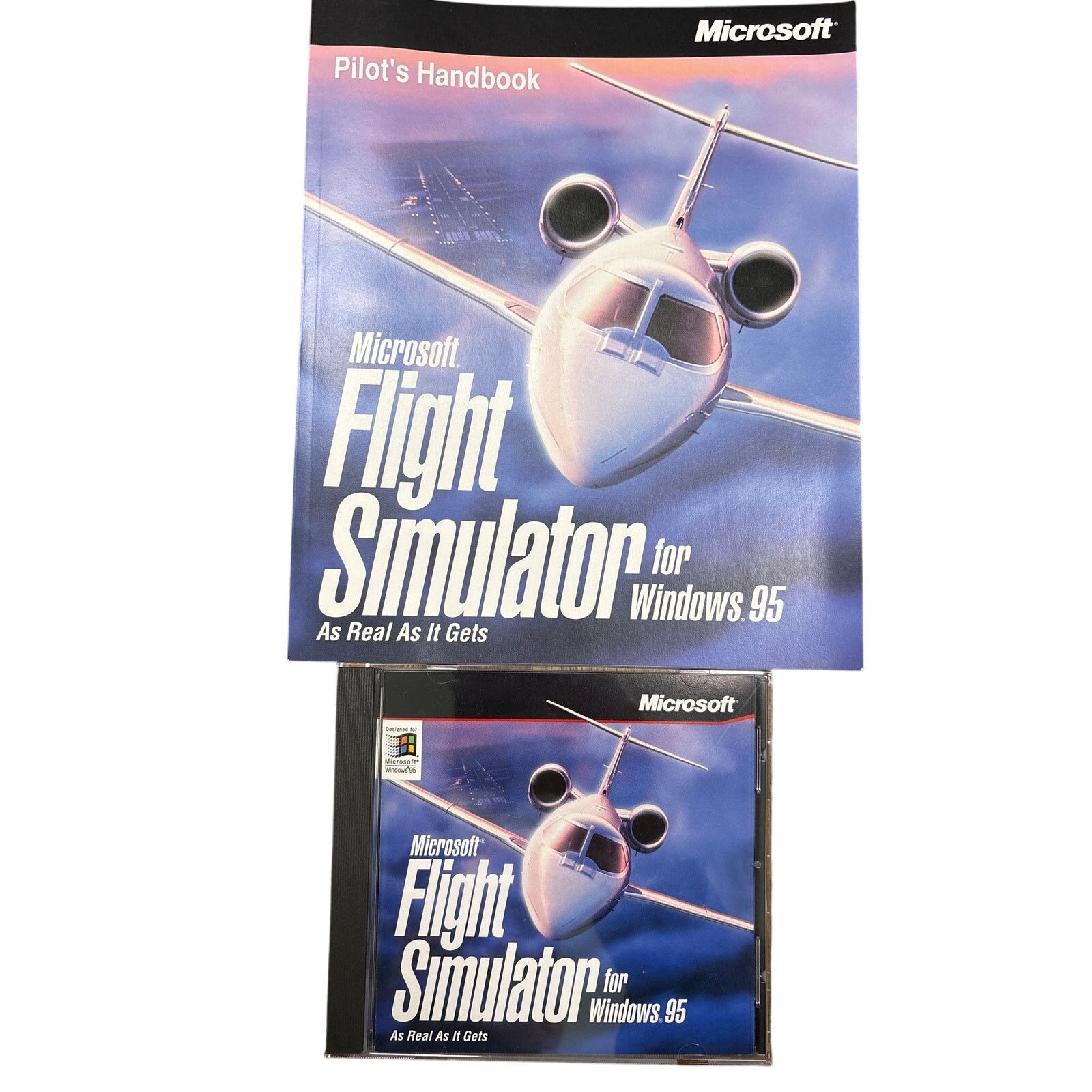 Microsoft Microsoft store FLIGHT SIMULATOR promo sample Windows 95 PC Size ONE SIZE - 4 Thumbnail