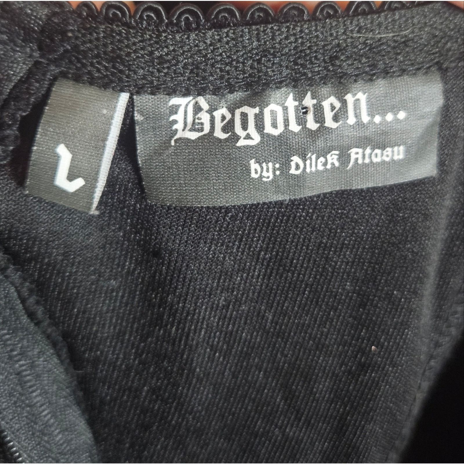Vintage Begotten by Dilek Atasu Velvet Corset Victorian Maxi Dress Size L / US 10 / IT 46 - 11 Thumbnail