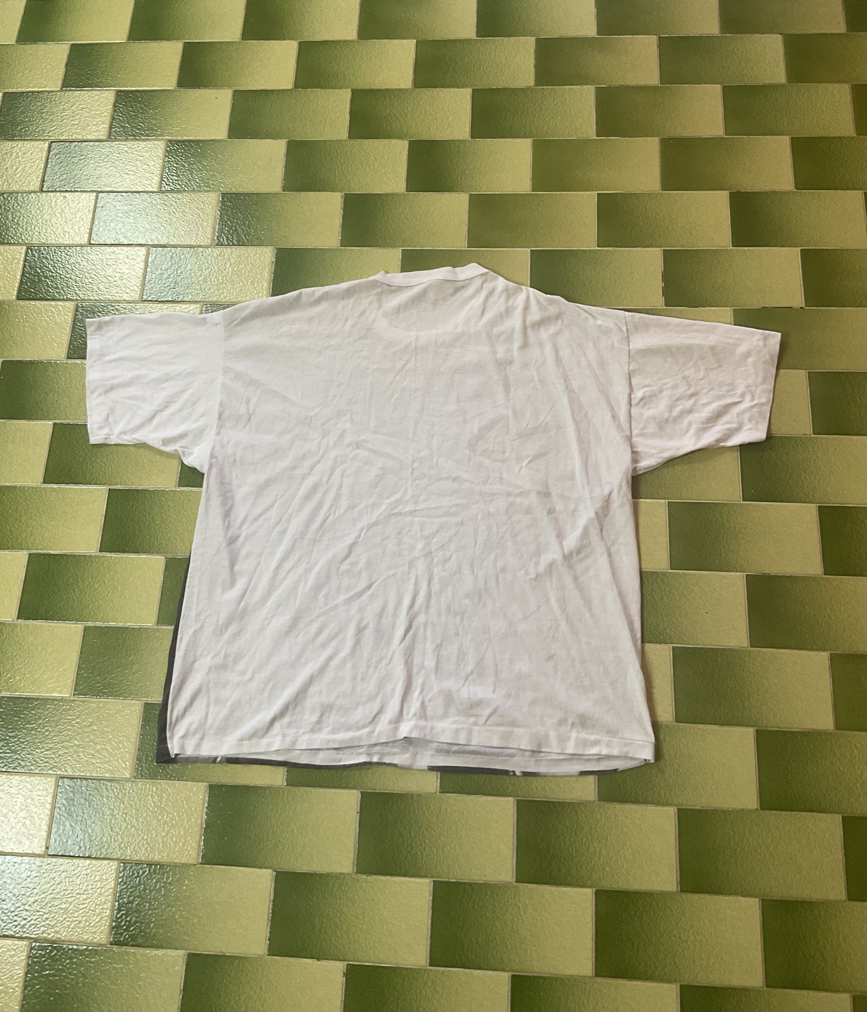 Band Tees Vintage 90s Randy Travis Black & White All Over Print Tee Size US XXL / EU 58 / 5 - 2 Thumbnail