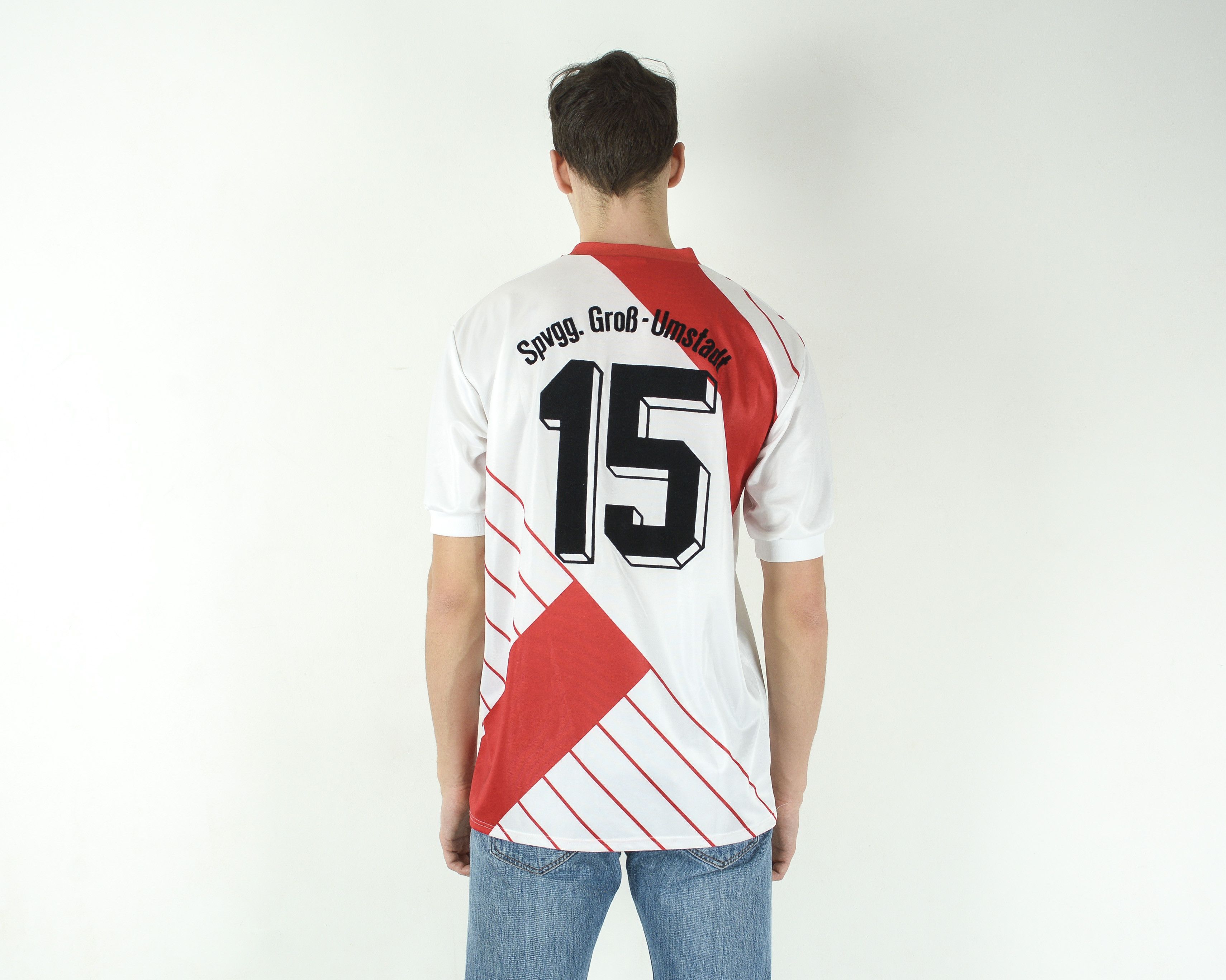 Puma Spvgg Gross-Umstadt L Jersey Shirt Made in West Germany #15 Size US L / EU 52-54 / 3 - 5 Thumbnail