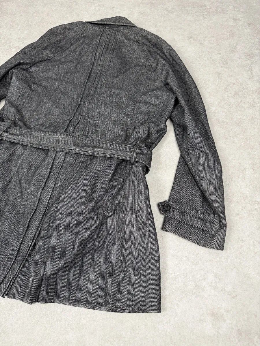 Dior AW2008 Dior Grey Wool Classy Belted Long Jacket Size US M / EU 48-50 / 2 - 8 Thumbnail