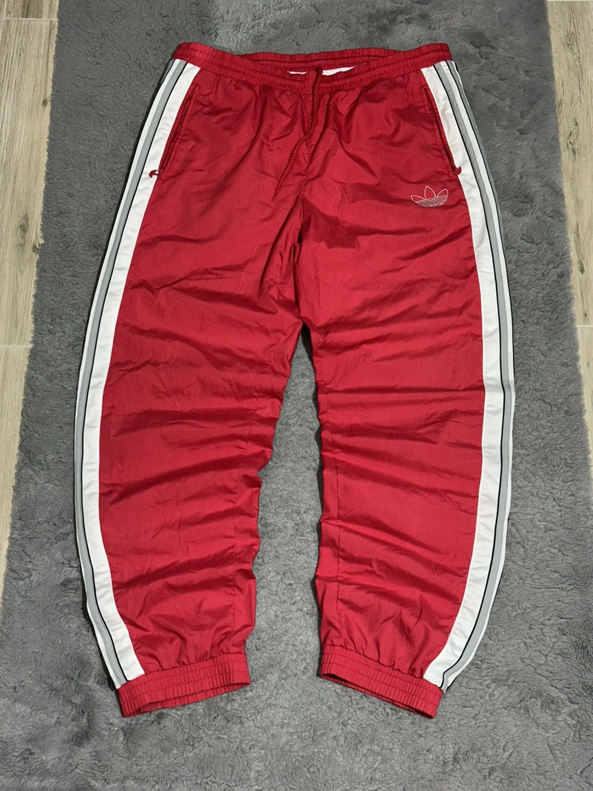Adidas Vintage Adidas "Three Stripes" Tracksuit Set Size US XL / EU 56 / 4 - 14 Thumbnail