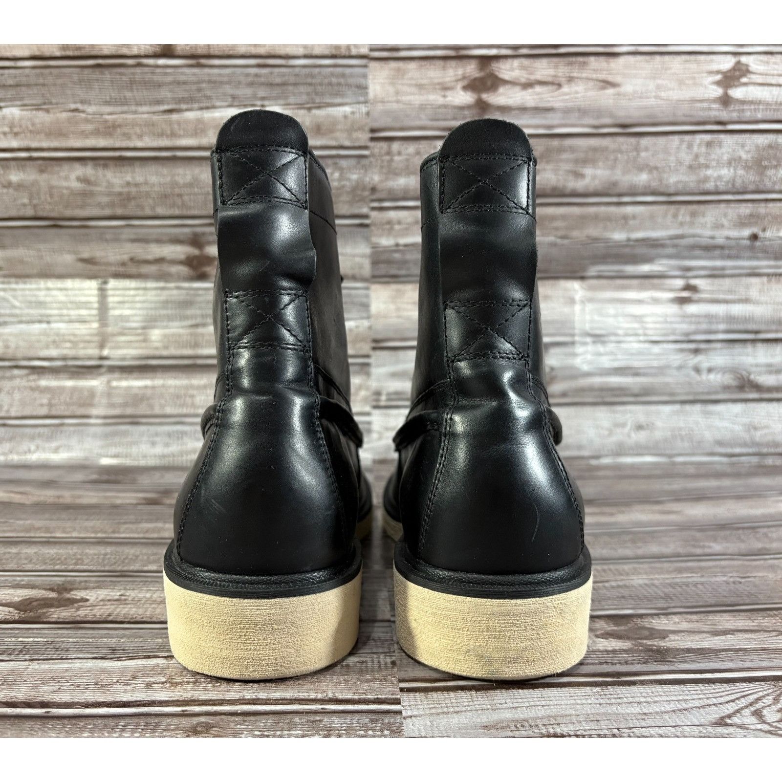 Frye Frye Hyland Moc 80913 sz 13 color black New discontinued cra Size US 13 / EU 46 - 4 Thumbnail