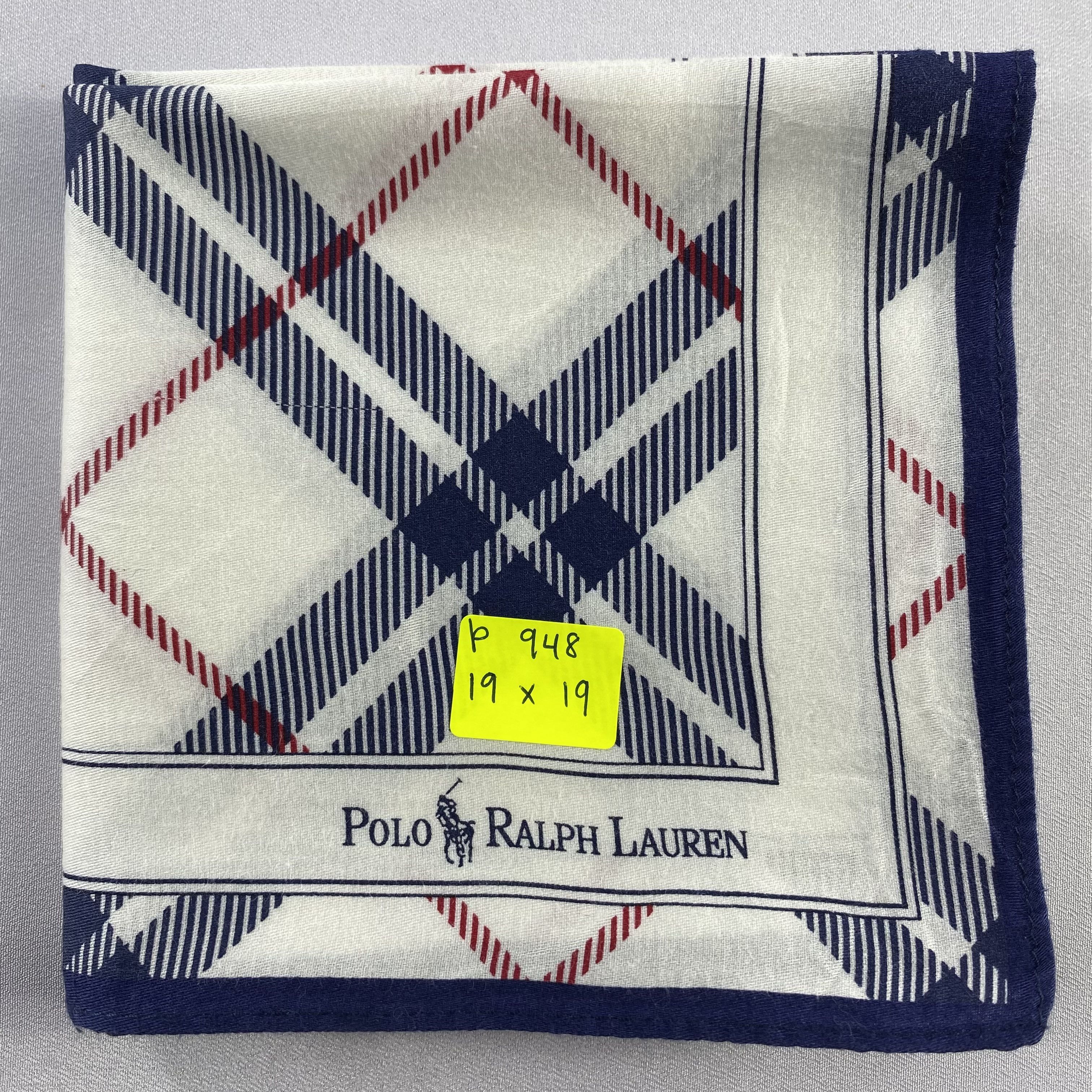 Polo Ralph Lauren × Vintage Polo ralph Lauren Neckerchief / Bandana / Handkerchief-P948 Size ONE SIZE - 5 Thumbnail
