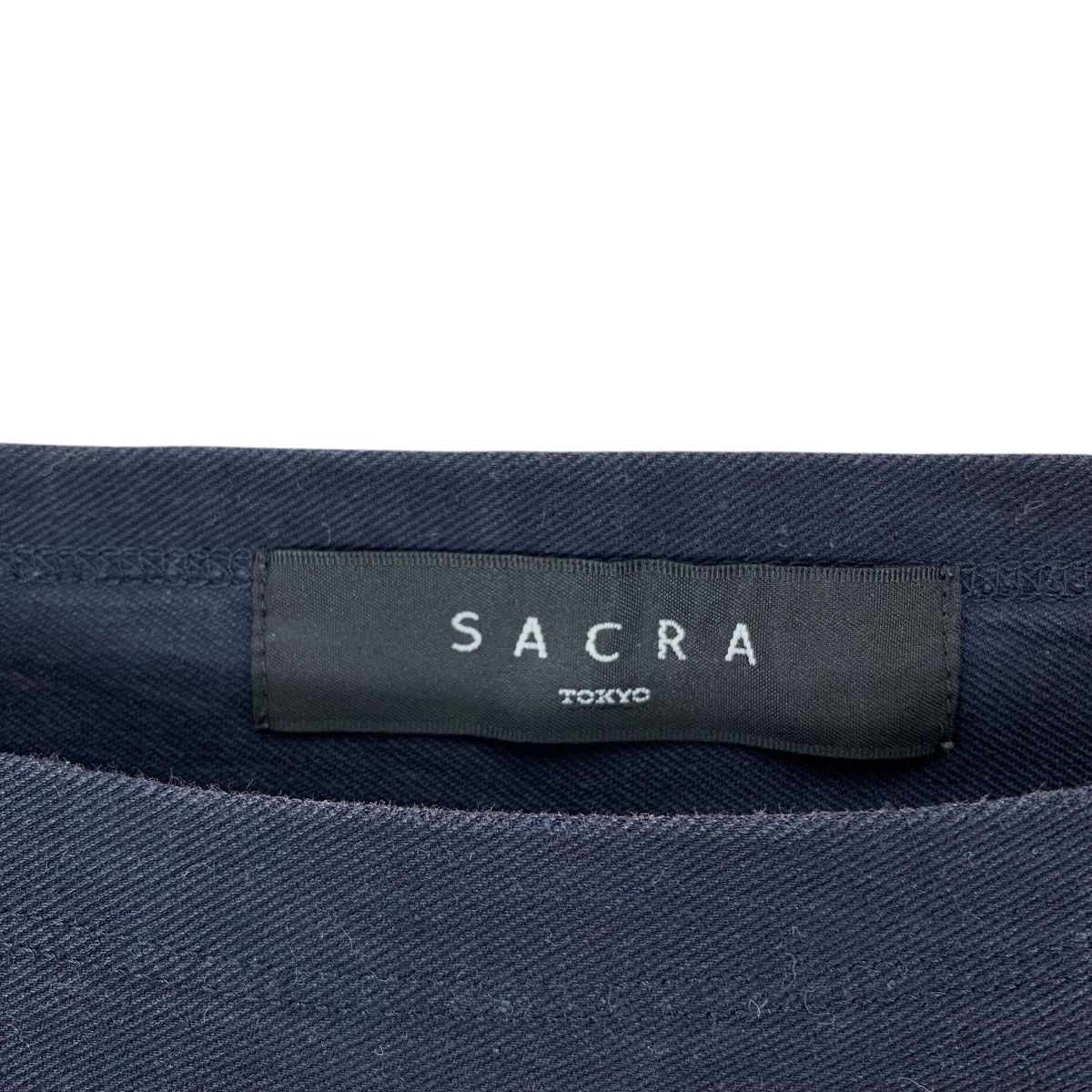 Japanese Brand SACRA Japanese Brand Crew Neck Short Sleeve Tshirt Size M / US 6-8 / IT 42-44 - 5 Thumbnail