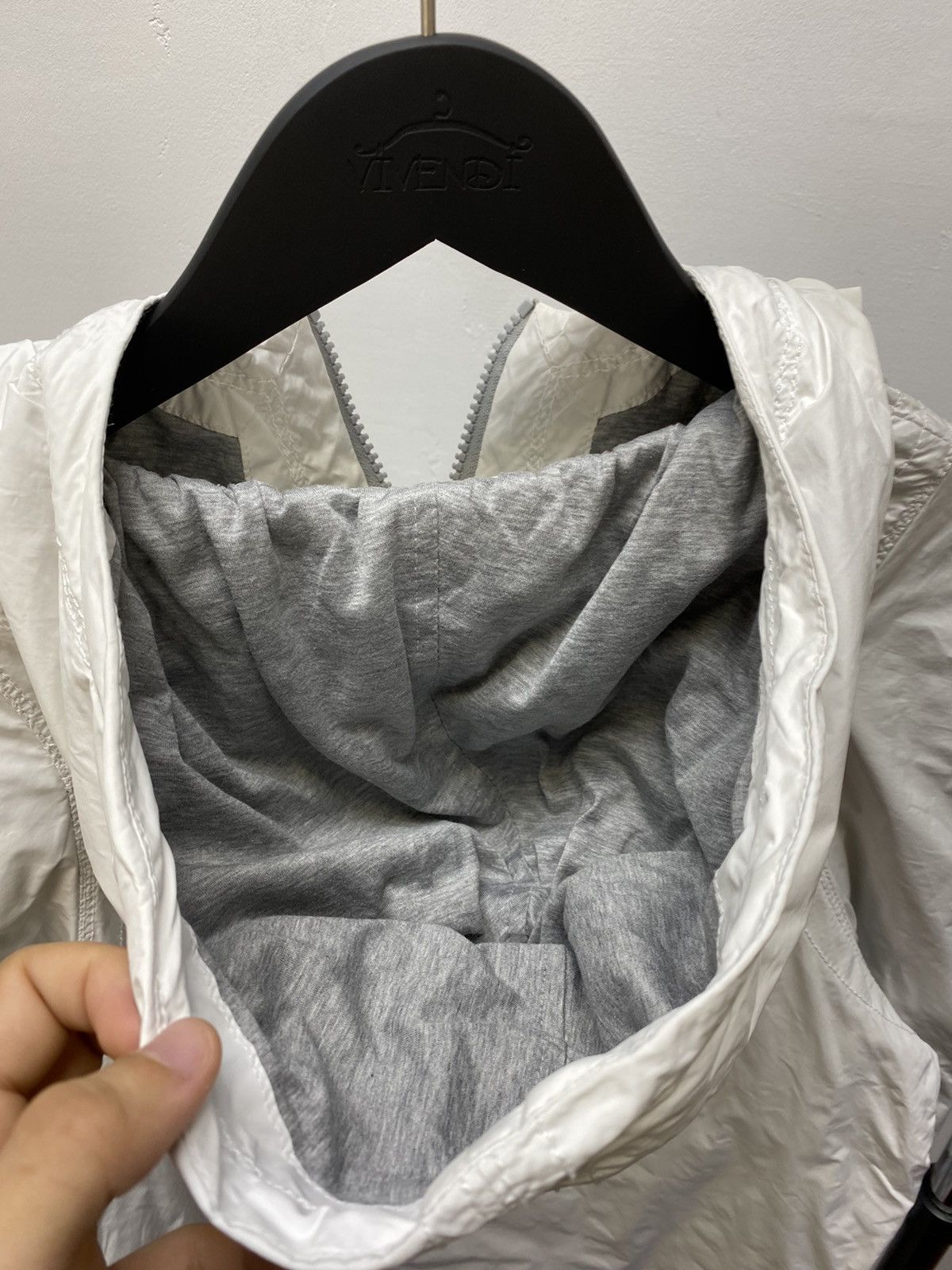 C.P. Company CP COMPANY Women Jacket Size 42 Poncho Style Rare White 42 Size M / US 6-8 / IT 42-44 - 19 Thumbnail