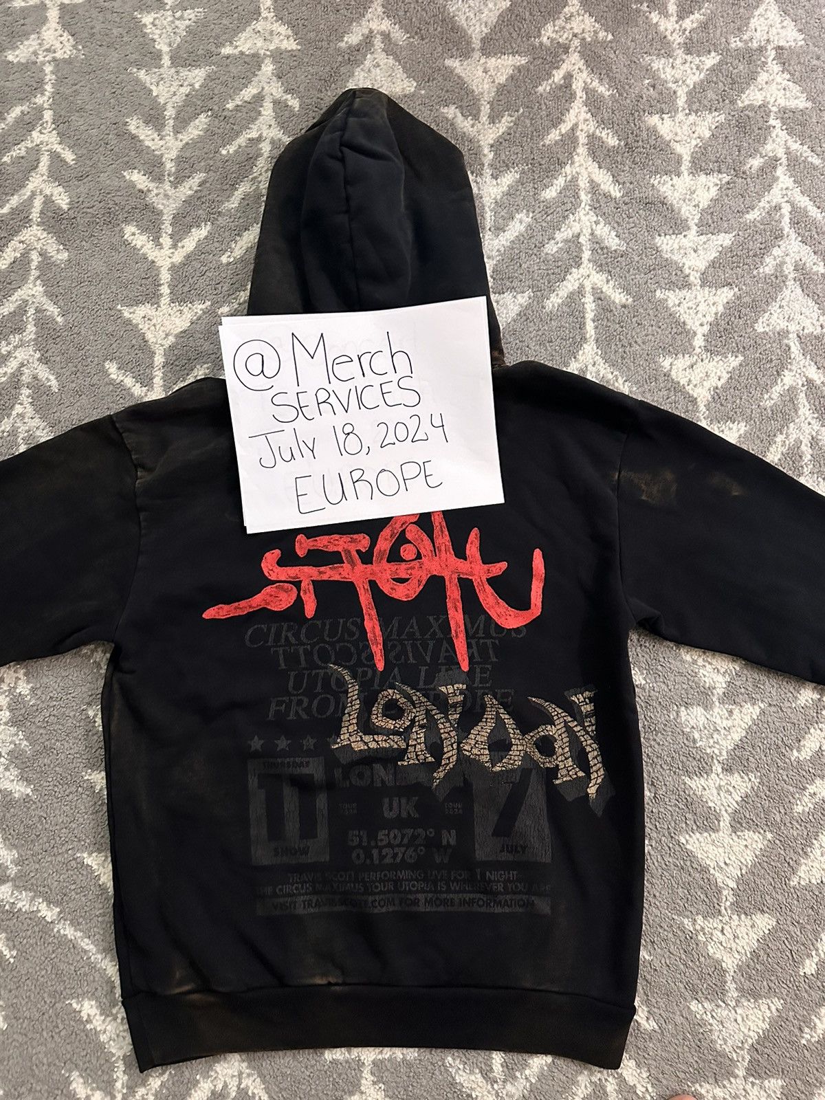 Travis Scott EUROPE TRAVIS SCOTT MERCH Size US M / EU 48-50 / 2 - 4 Thumbnail