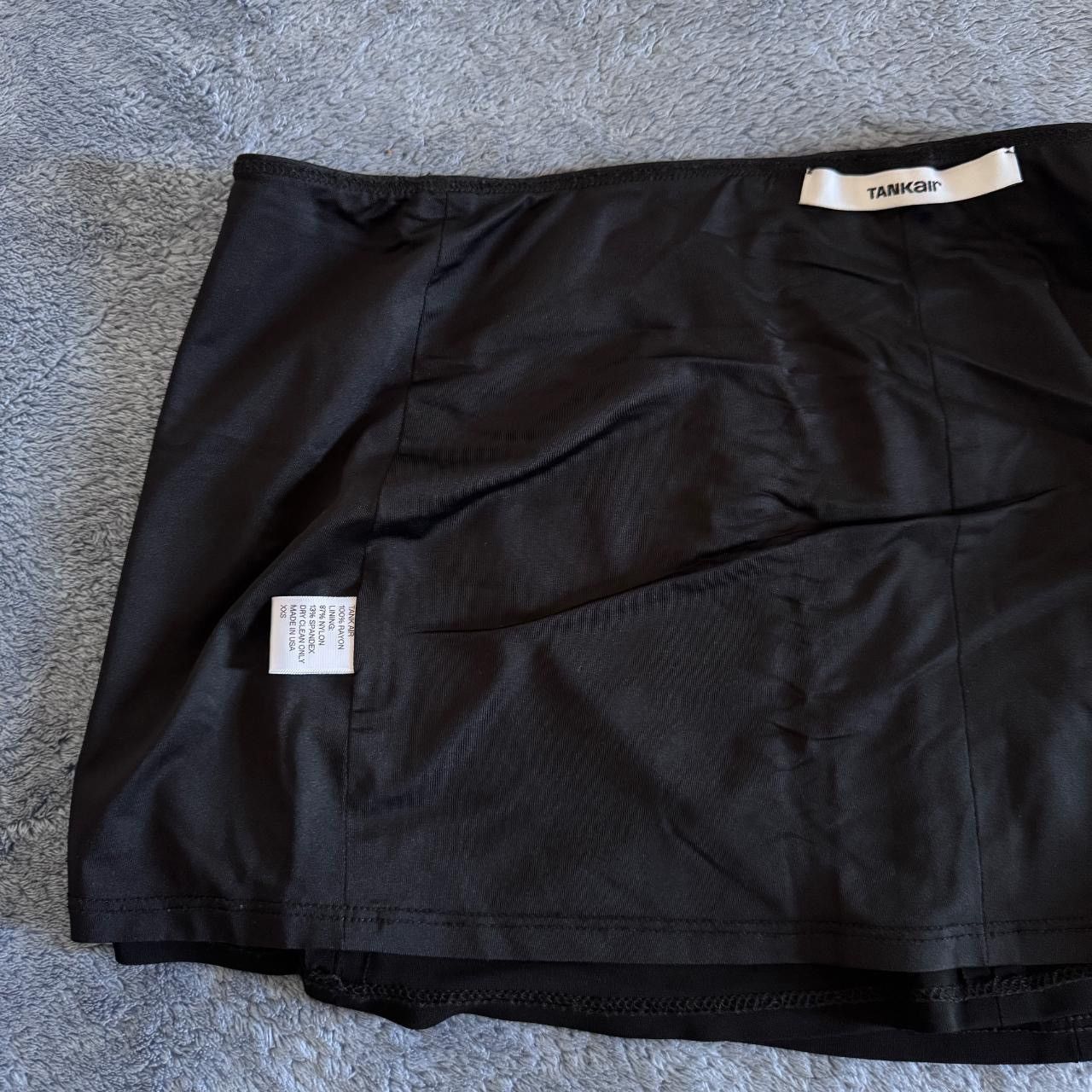Tank Air COLLECT $$ 'NOT SO' MINI SKIRT Size 24" / US 00 / IT 34 - 3 Thumbnail