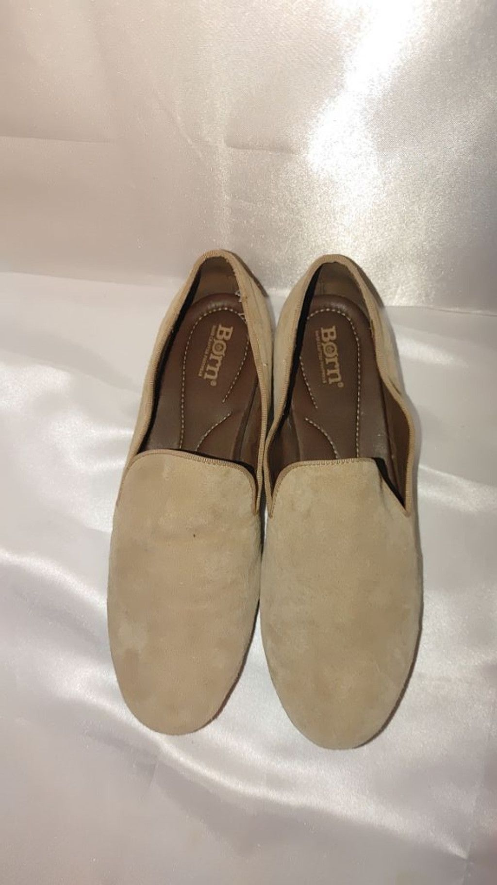 Born Born Suede Loafers Size 8.5M Size US 8.5 / IT 38.5 - 6 Thumbnail