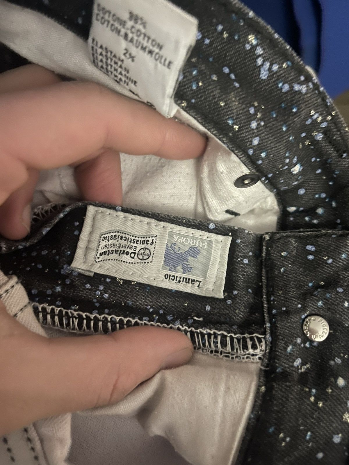 Roberto Cavalli × Vintage Roberto Cavalli 2000s archive Galaxy Expansion jeans denim Size US 30 / EU 46 - 4 Thumbnail