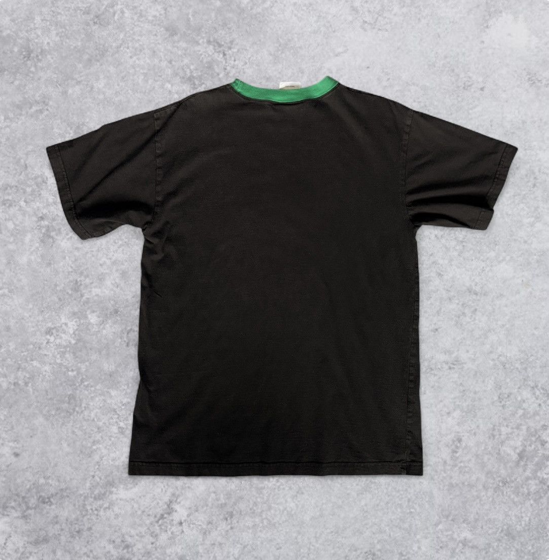 Adidas Adidas 4Sight Graphic T-Shirt Black With Green Neckline M Size US M / EU 48-50 / 2 - 2 Thumbnail