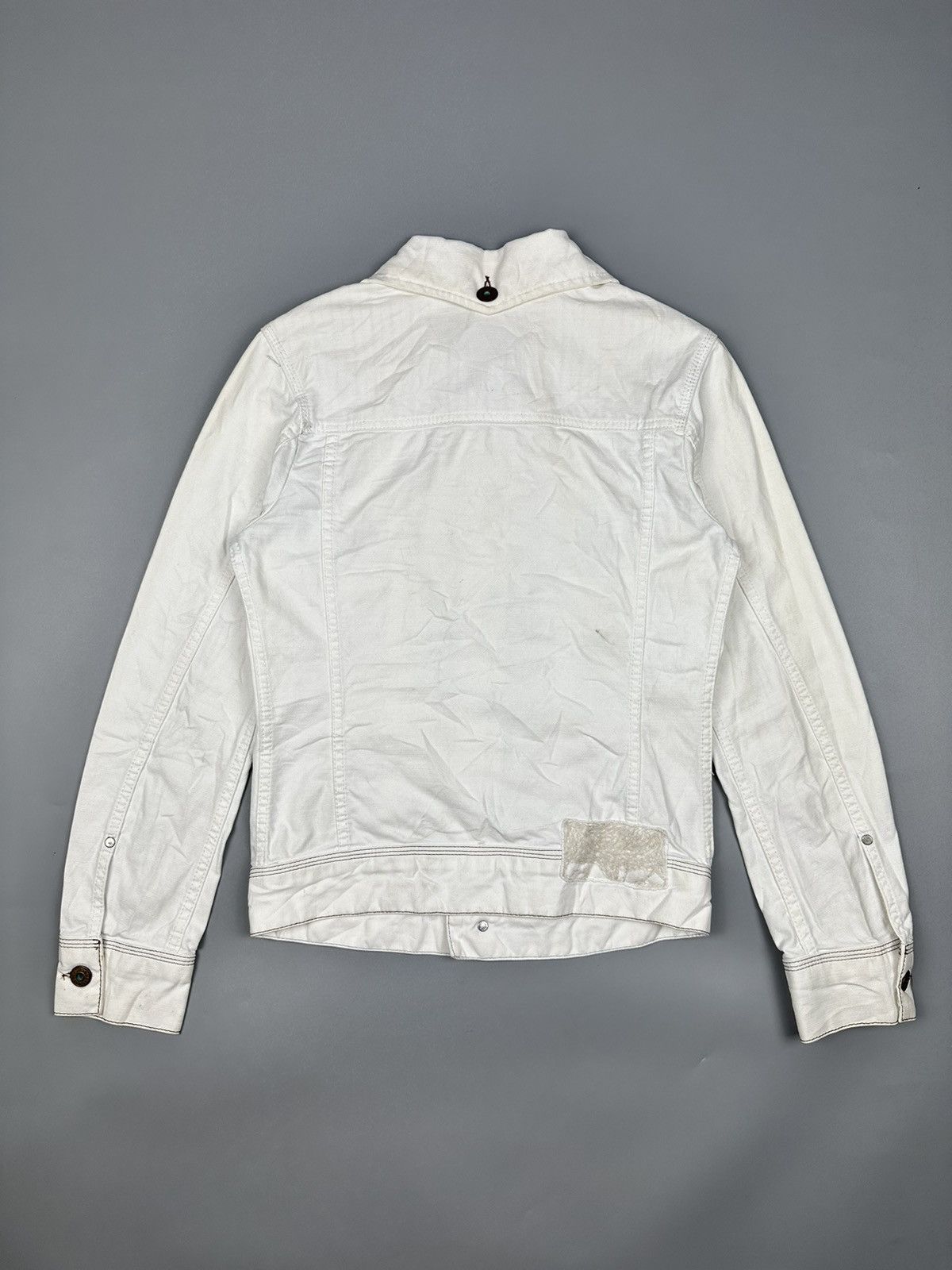 Designer Vintage Italian Designer Energie Denim Jacket Size US M / EU 48-50 / 2 - 2 Thumbnail