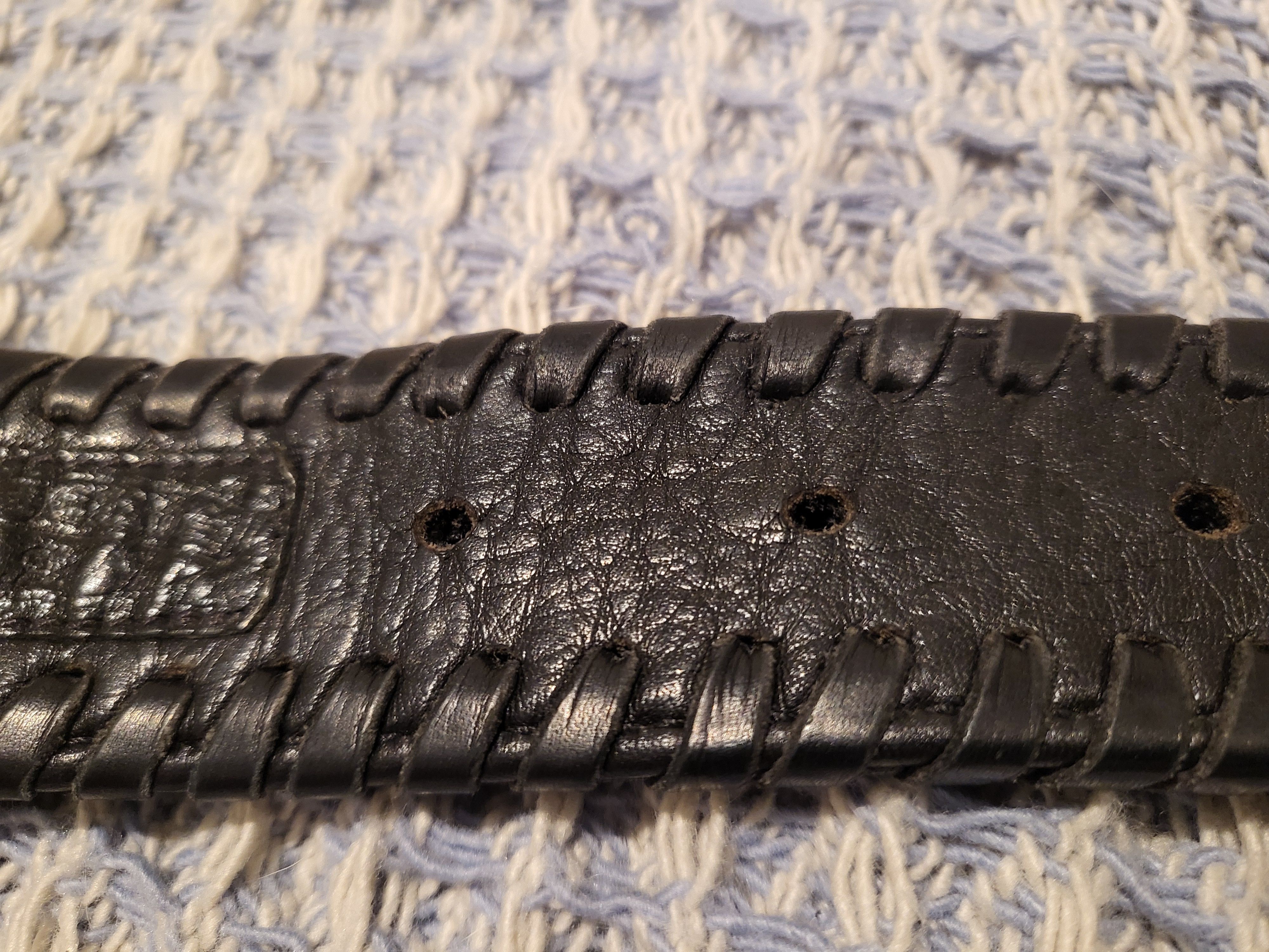 Chrome Hearts Chrome Hearts Braided Leather Belt Size 36 Size 36 - 5 Thumbnail