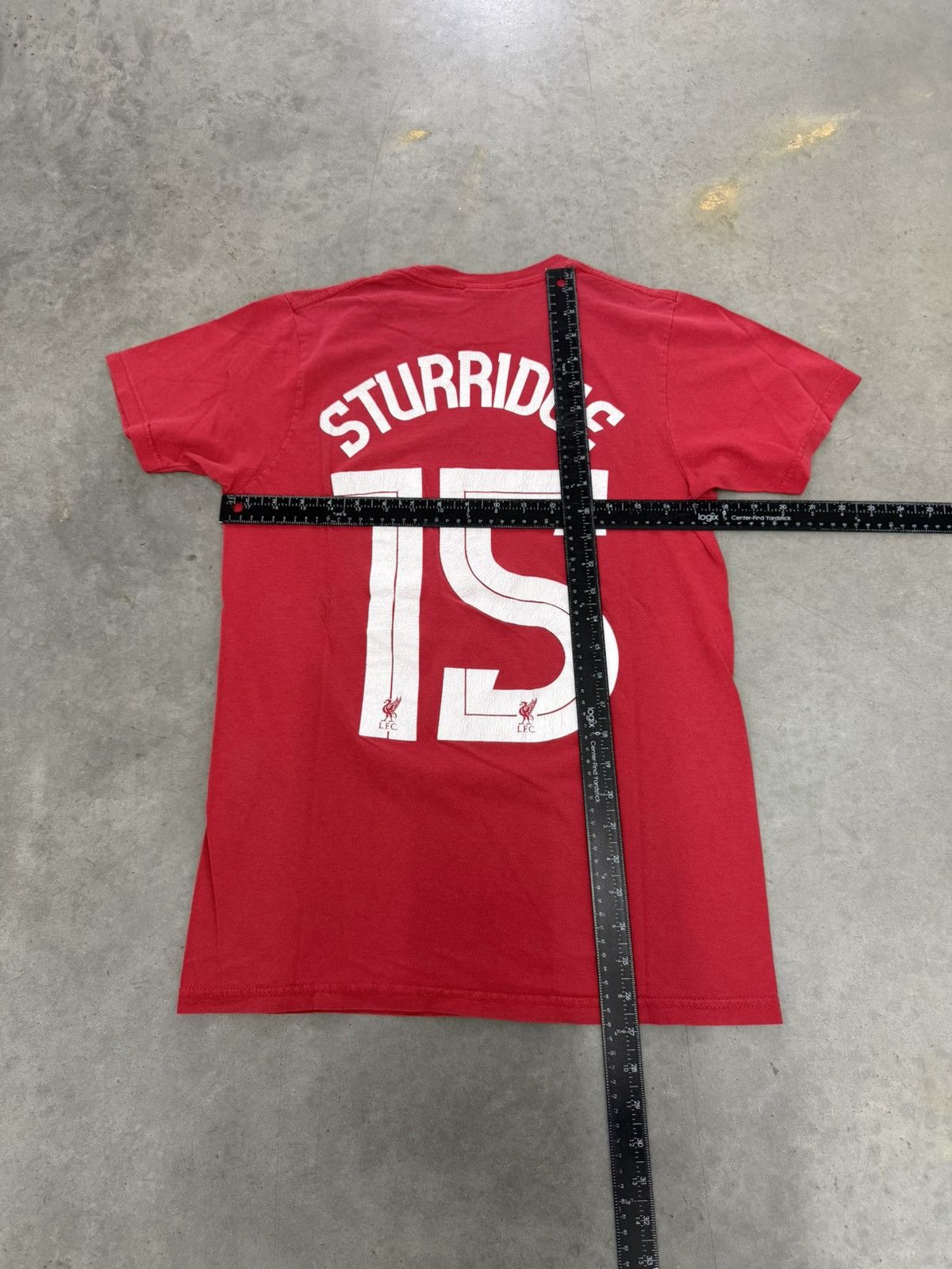 Adidas Liverpool FC Daniel Sturridge Soccer Player T Shirt Red S Size US S / EU 44-46 / 1 - 4 Thumbnail