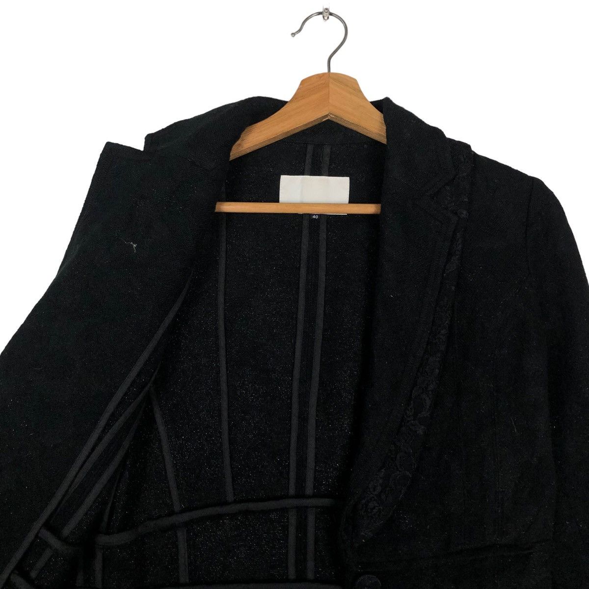 Enchantment 🔥Vtg Tweed Cropped Jacket Enchanment Issey Miyake Size M / US 6-8 / IT 42-44 - 10 Thumbnail