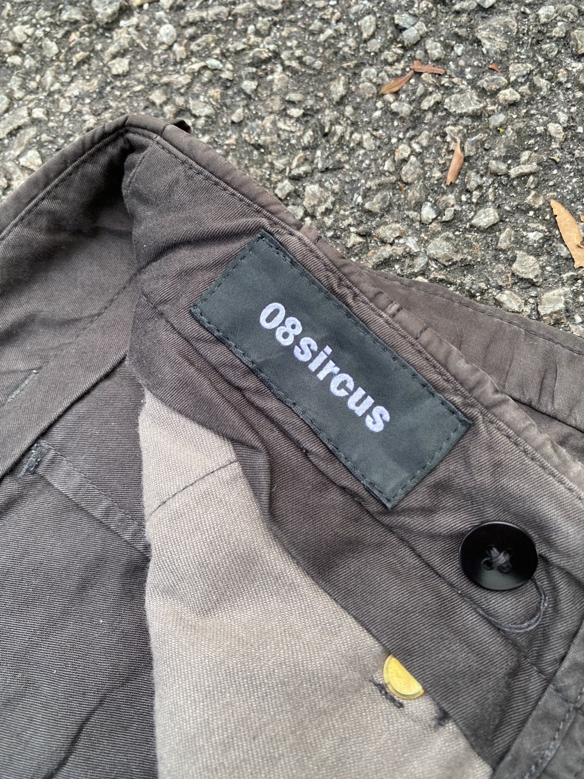 08sircus × Japanese Brand × Kiminori Morishita Kiminori Morishita x 08sircus Japan Sun Faded Trouser Pant Size US 30 / EU 46 - 17 Thumbnail