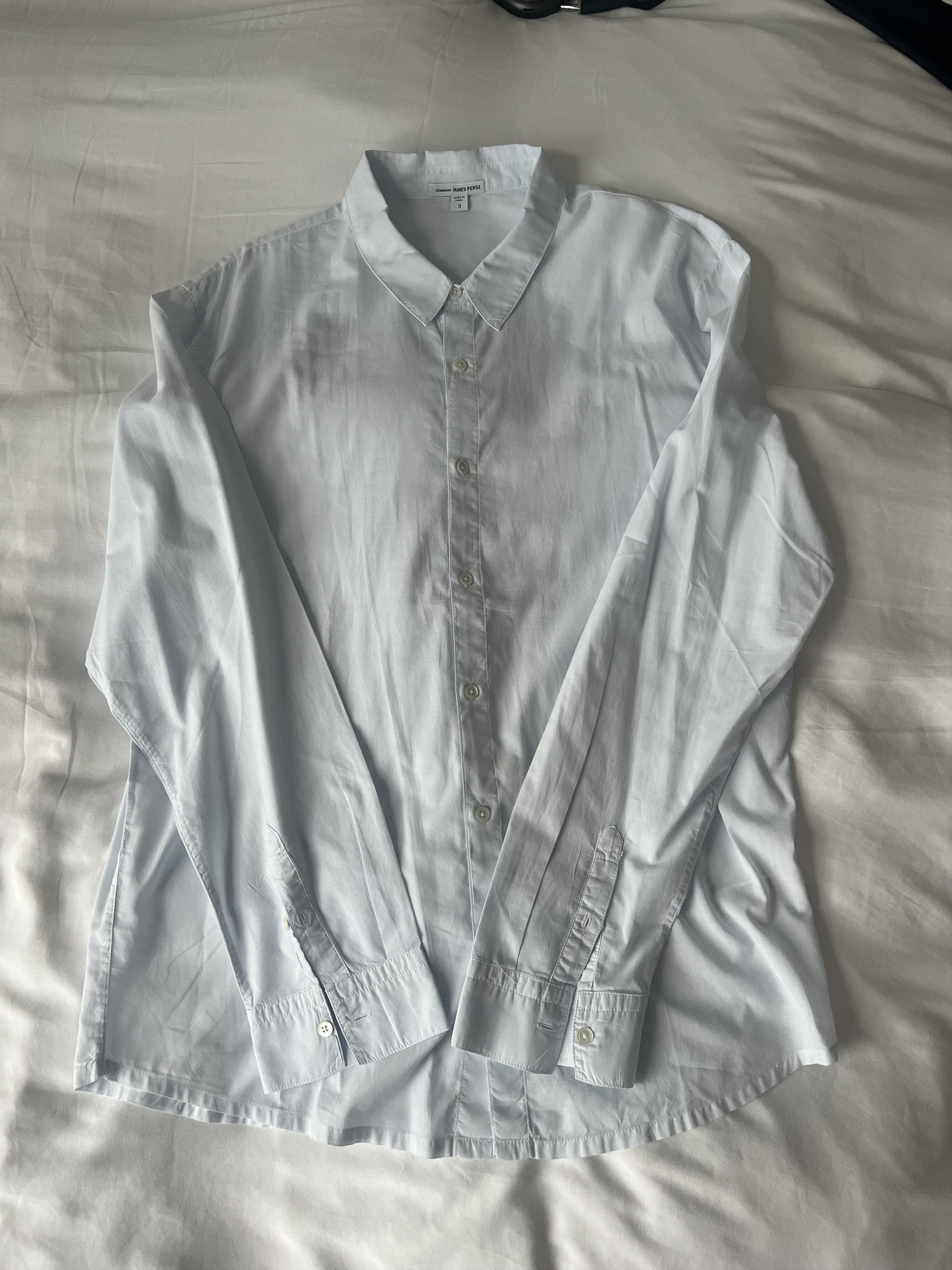 James Perse THREE James Perse Standard Shirt Button Ups Size US L / EU 52-54 / 3 - 3 Thumbnail