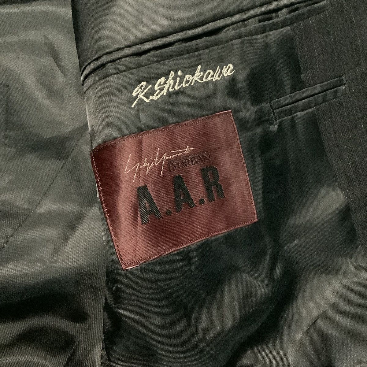 Yohji Yamamoto Yohji Yamamoto A.A.R Stripe Blazer 2014 Size 42R - 6 Thumbnail