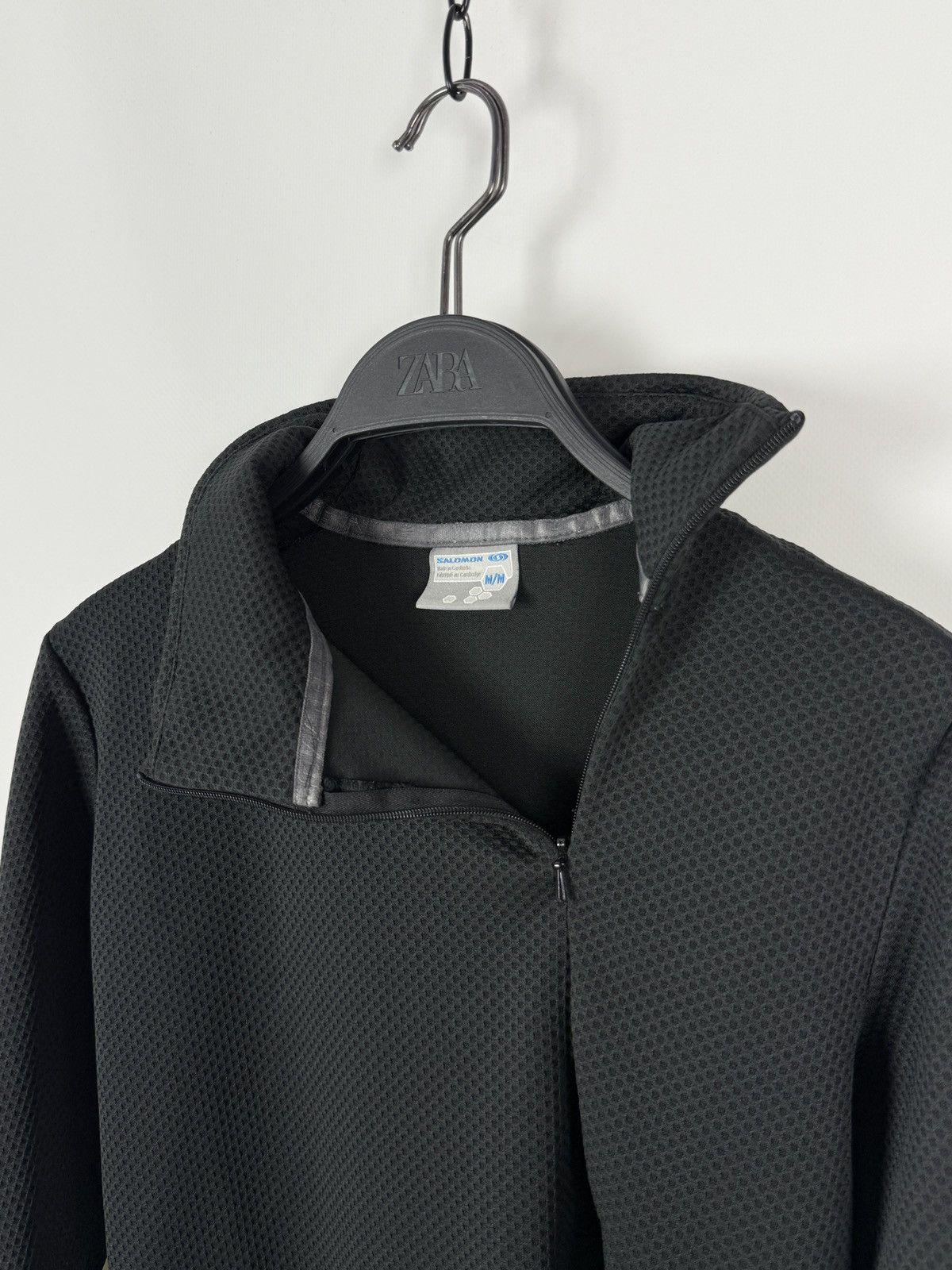 Salomon 2000s Vintage Salomon Motomesh Asymmetric Zip Thermal Jersey Size M / US 6-8 / IT 42-44 - 5 Thumbnail