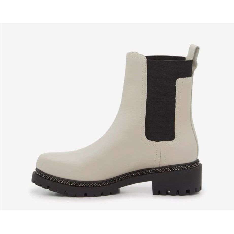 Steve Madden DKNY / Rick / Vanilla Bone & Black / Ankle Boots / Memory f Size US 11 / IT 41 - 6 Thumbnail