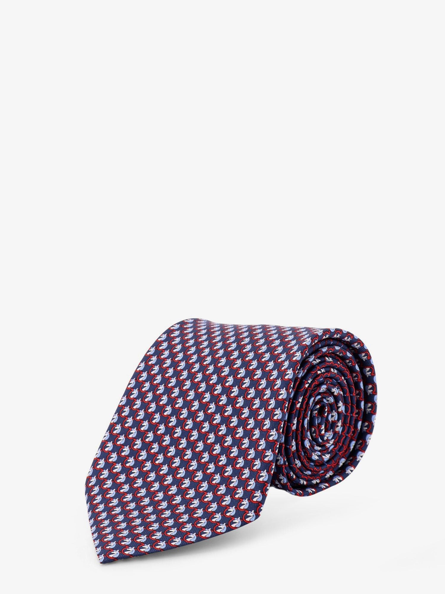 Salvatore Ferragamo Brio Silk Tie Size ONE SIZE - 1 Thumbnail