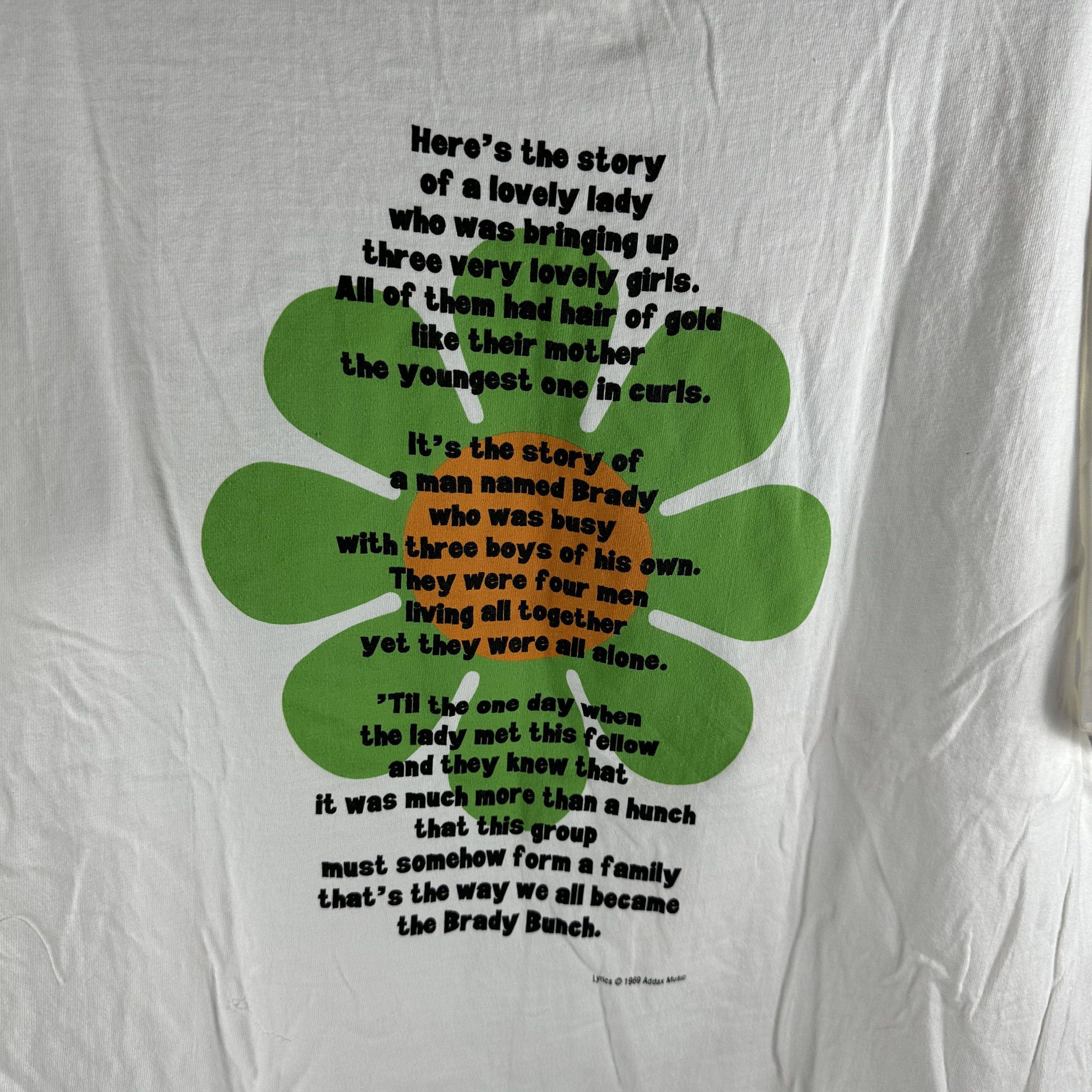 Vintage ​Vintage 1995 The Brady Bunch Movie Promo T-shirt Size US XL / EU 56 / 4 - 4 Thumbnail