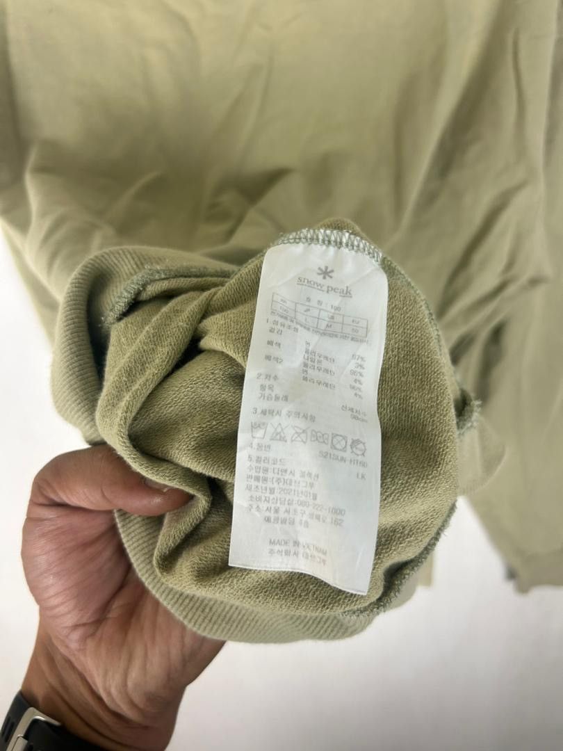 Snow Peak Snow peak Multipocket Sweatshirt / Outdoor Gear Size L Size US L / EU 52-54 / 3 - 6 Thumbnail