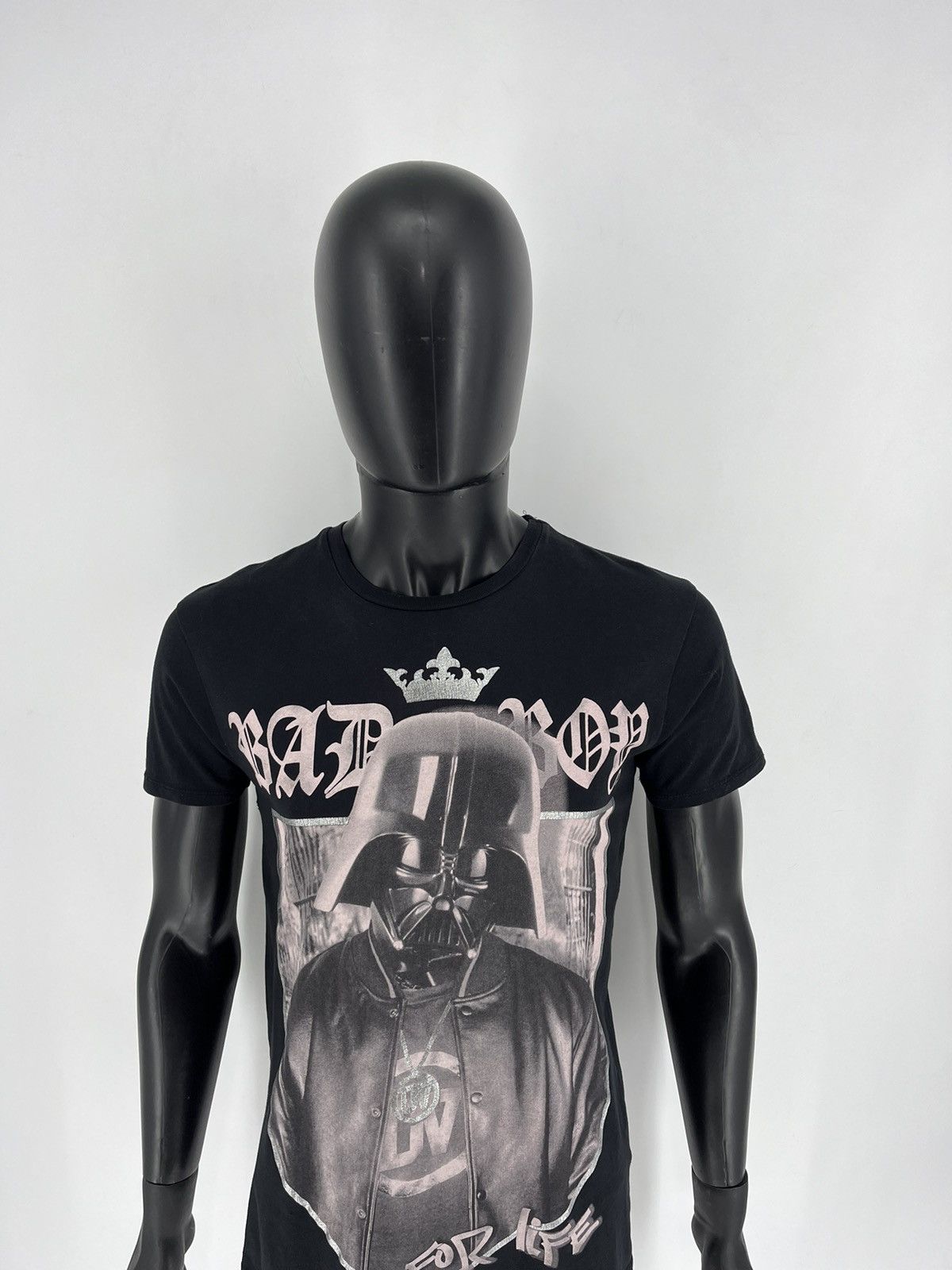 Band Tees Vintage Star Wars Parody Black Boys Mens Tshirt Darth Vader Size US S / EU 44-46 / 1 - 5 Thumbnail
