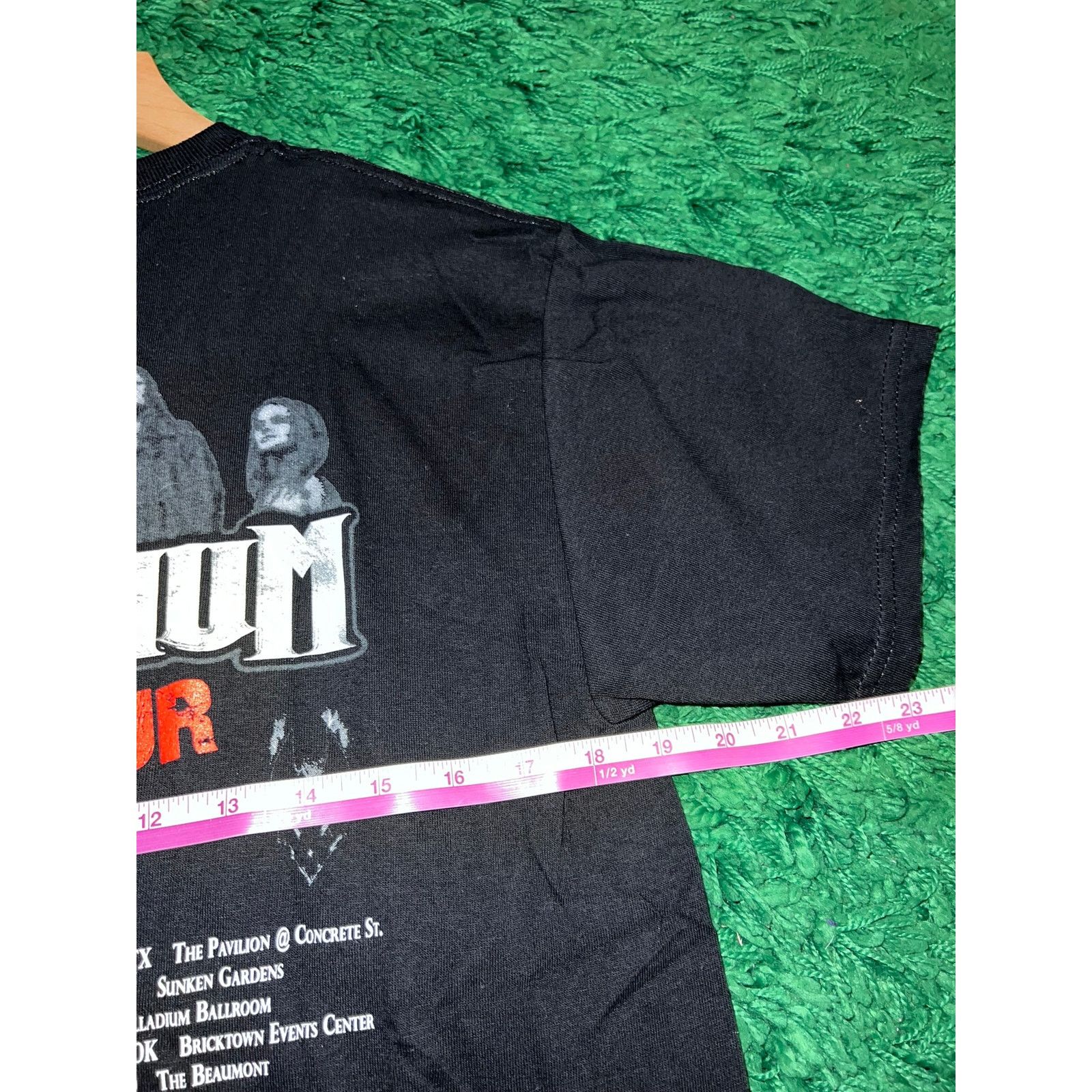 Gildan 2009 US Tour Arcanium Metal Concert Black Shirt Tee 2000s M Size US M / EU 48-50 / 2 - 9 Thumbnail