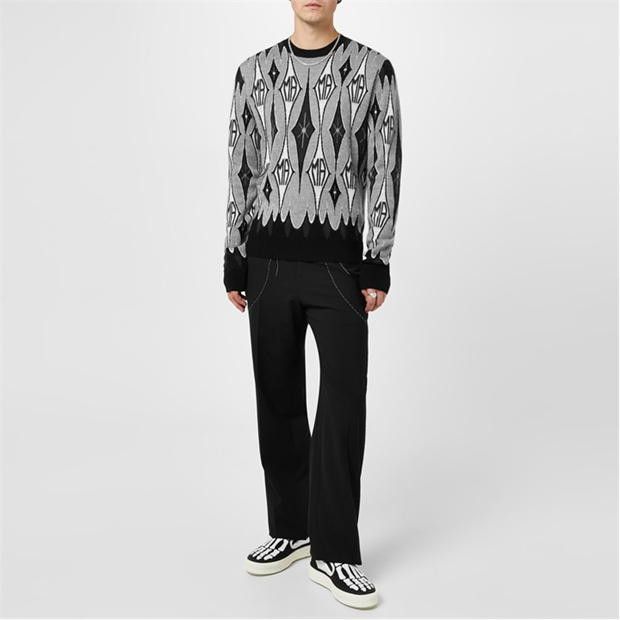 Amiri AMIRI Argyle Jacquard Sweater Size US M / EU 48-50 / 2 - 4 Thumbnail