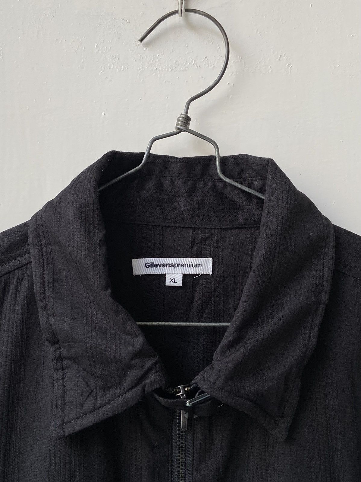 Japanese Brand × Seditionaries GILEVANS PREMIUM Black Zip Shirt Size US L / EU 52-54 / 3 - 14 Thumbnail