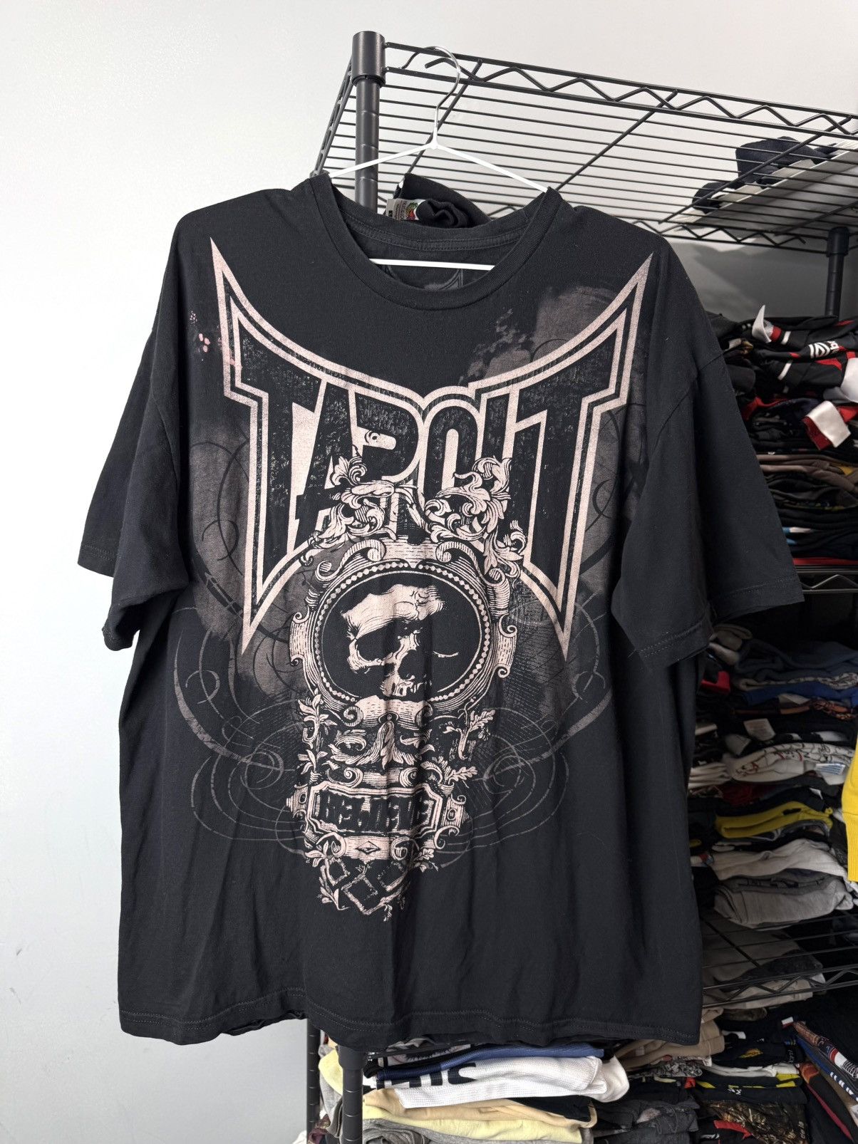 Tapout Y2K Tapout Boxing Vintage T Shirt Skull Jnco Affiction Size US XL / EU 56 / 4 - 1 Thumbnail