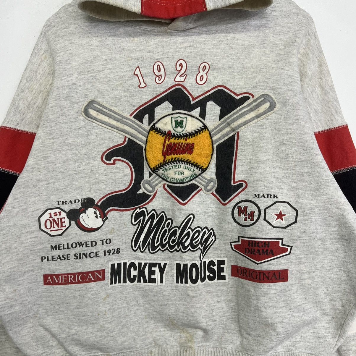 Cartoon Network VTG 90 DISNEY MICKEY MOUSE BOXY HOODIE JUMPER SWEATSHIRT Size US S / EU 44-46 / 1 - 3 Thumbnail