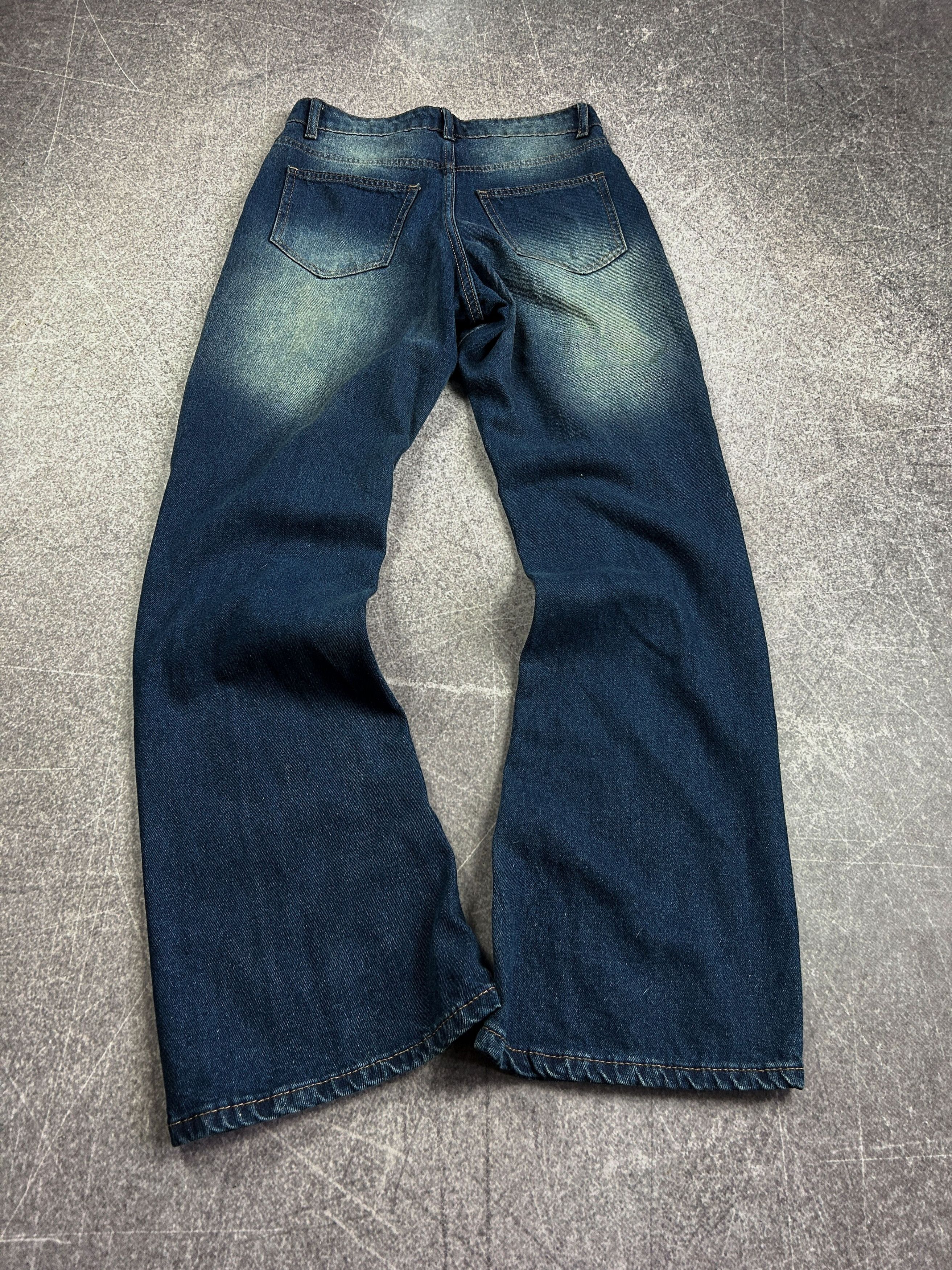 Designer Vintage Rick Owens Junya Watanabe Style Washed Jeans Size US 28 / EU 44 - 4 Thumbnail
