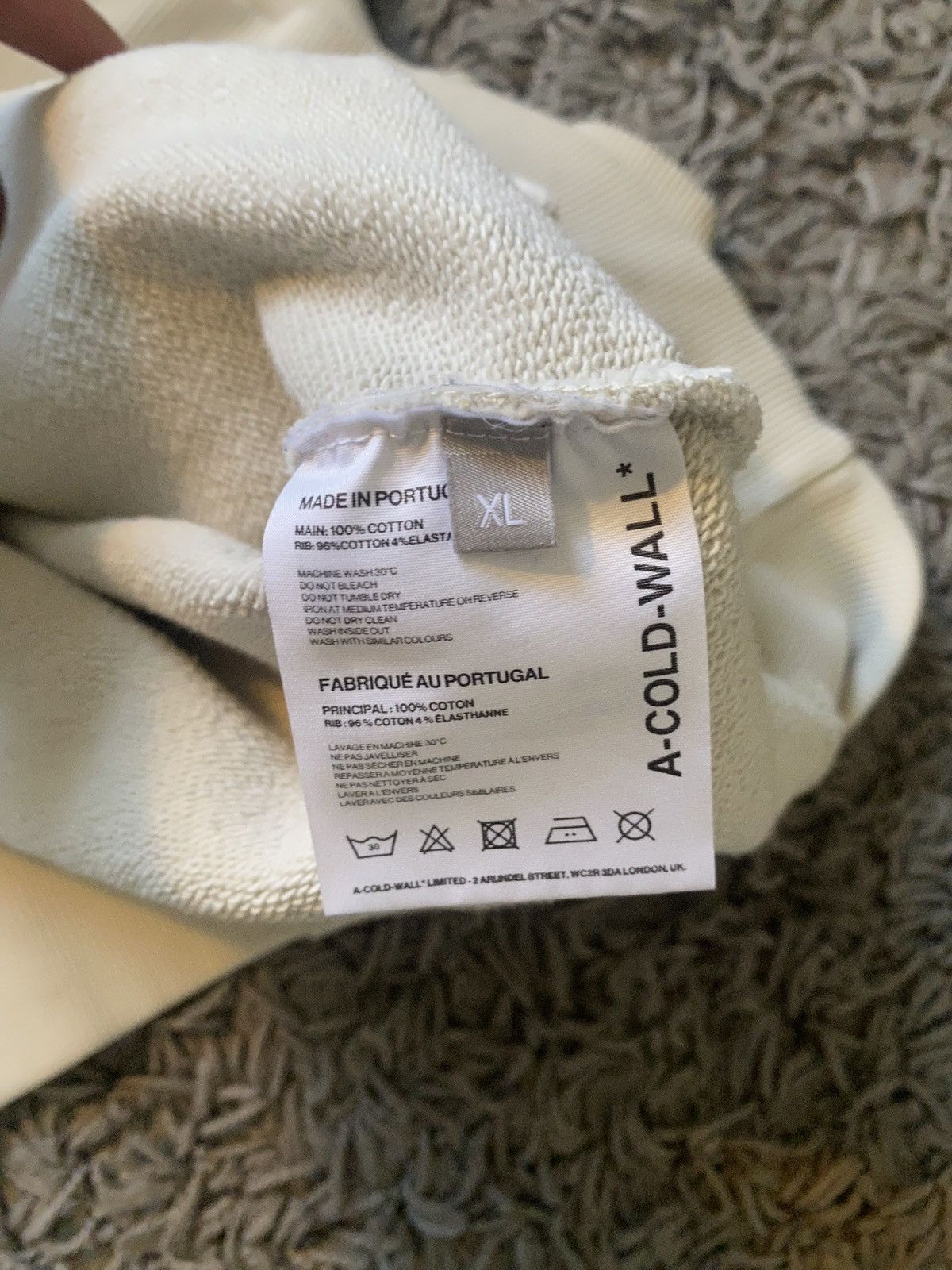 A-COLD-WALL* A cold wall hoodie Size US XL / EU 56 / 4 - 2 Thumbnail