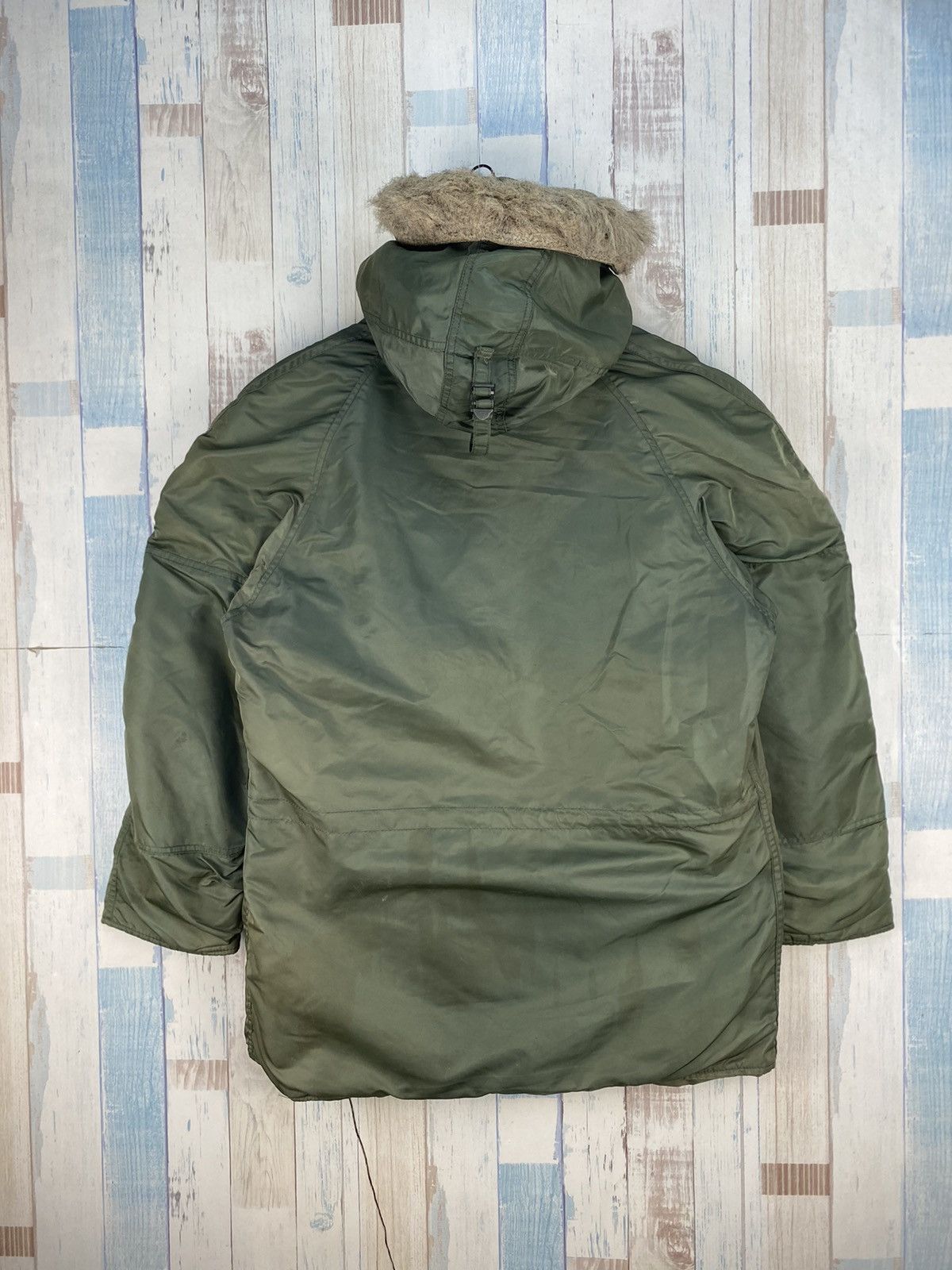 Alpha Industries × Vintage Vintage Alpha Industries Parka Cold Weather Size US L / EU 52-54 / 3 - 2 Thumbnail
