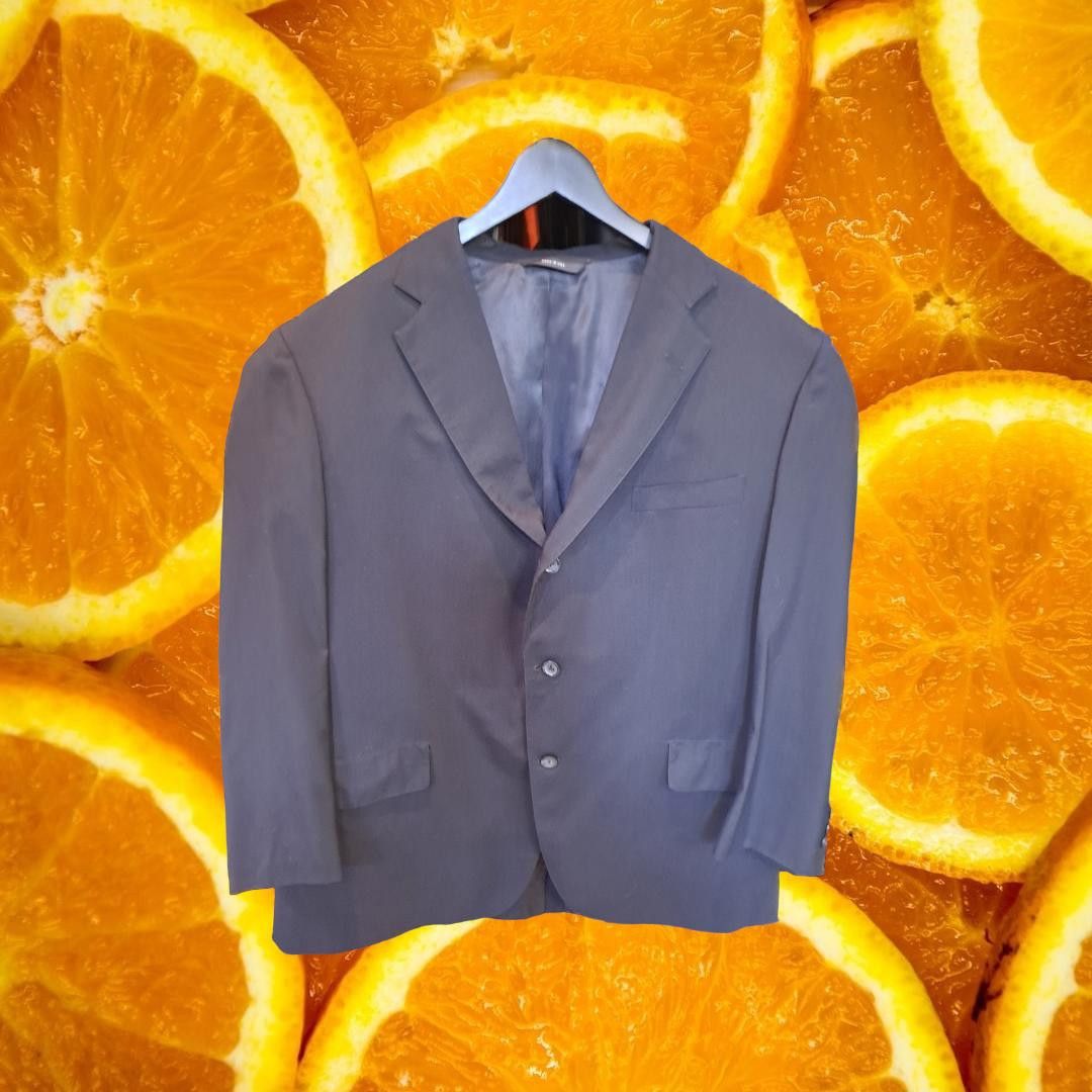 Brooks Brothers Brooks Brothers Blue 3 Button Blazer 100% Wool Size 50R - 1 Thumbnail
