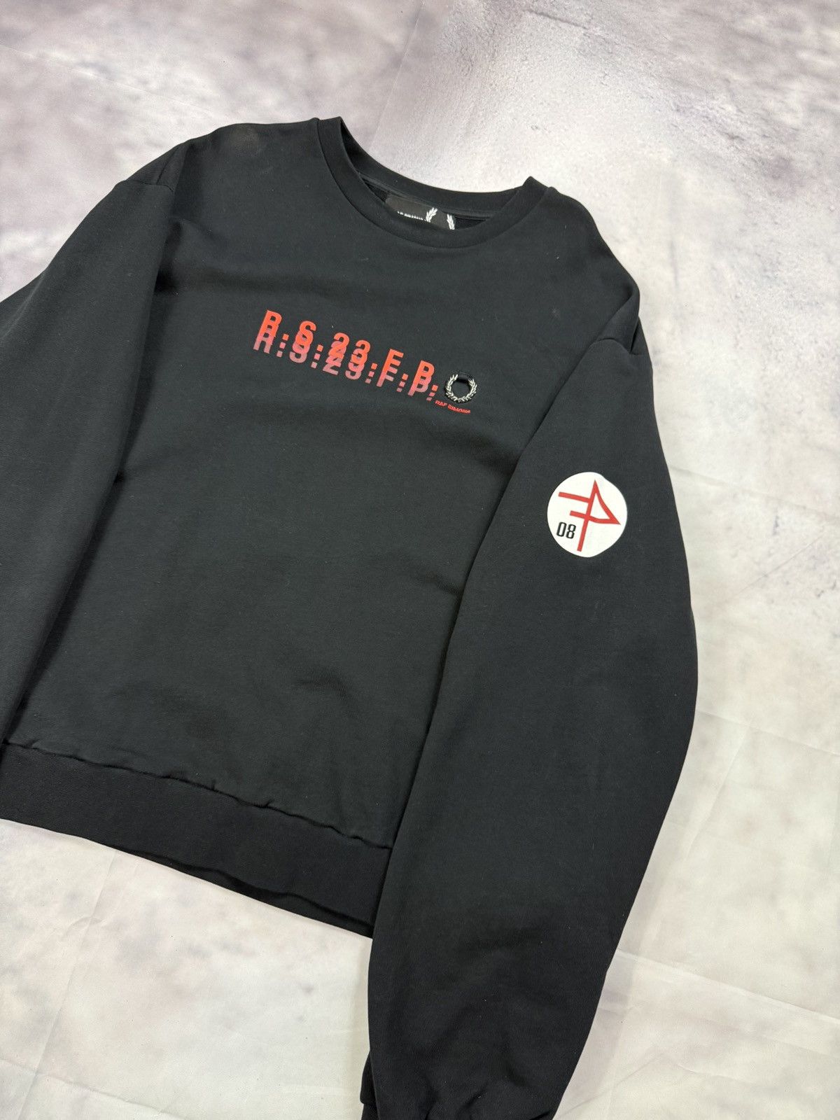 Fred Perry × Raf Simons Raf Simons x Fred Perry Hoodie Size US XL / EU 56 / 4 - 2 Thumbnail