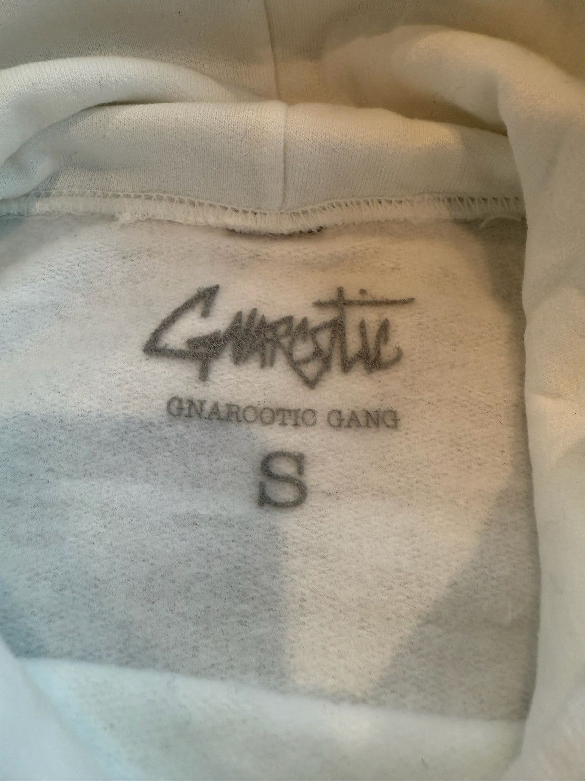 Gnarcotic Gnarcotic Lil Gnar Flame Hoodie White Small Size US S / EU 44-46 / 1 - 5 Thumbnail