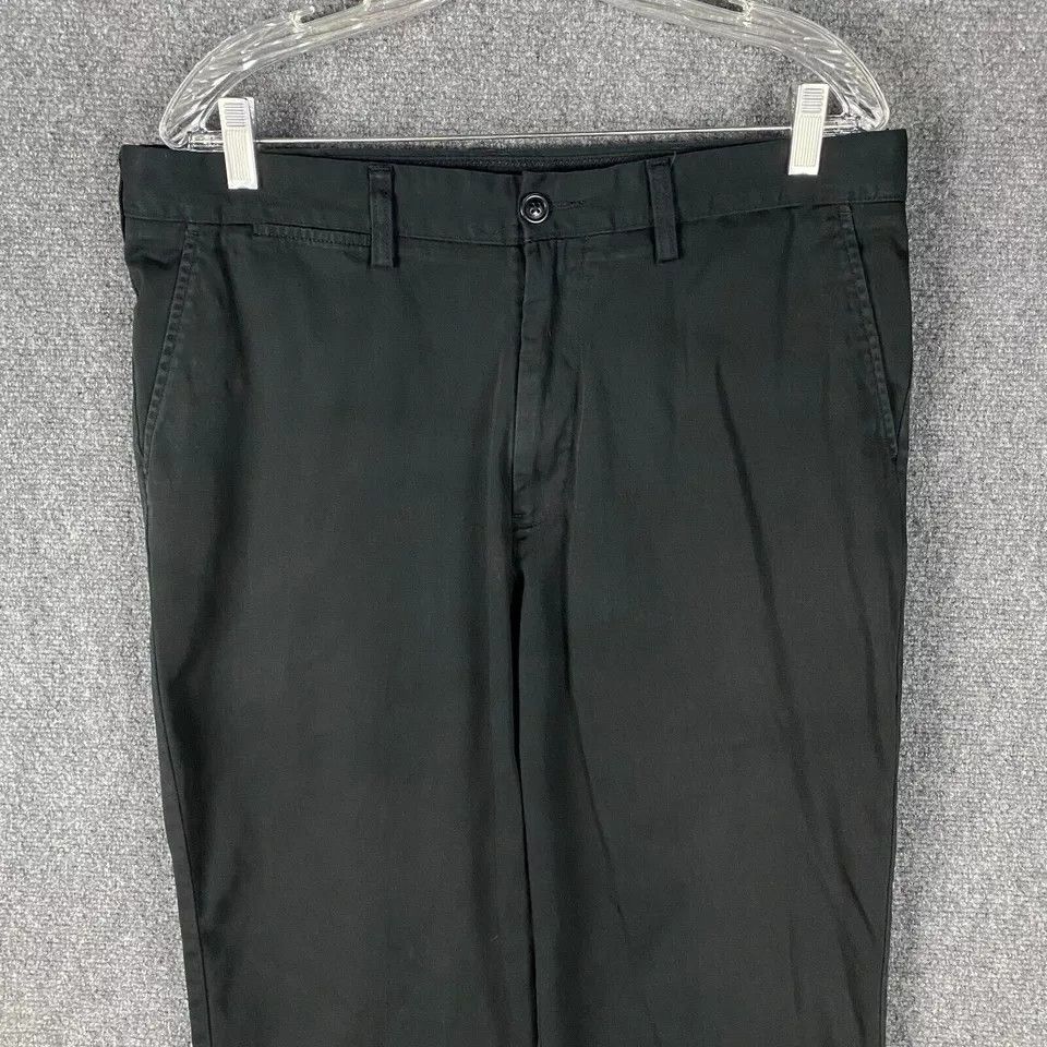 Nautica Nautica Chino Pants Men's 36x29 Clipper Cotton Adults Black Size US 36 / EU 52 - 2 Thumbnail