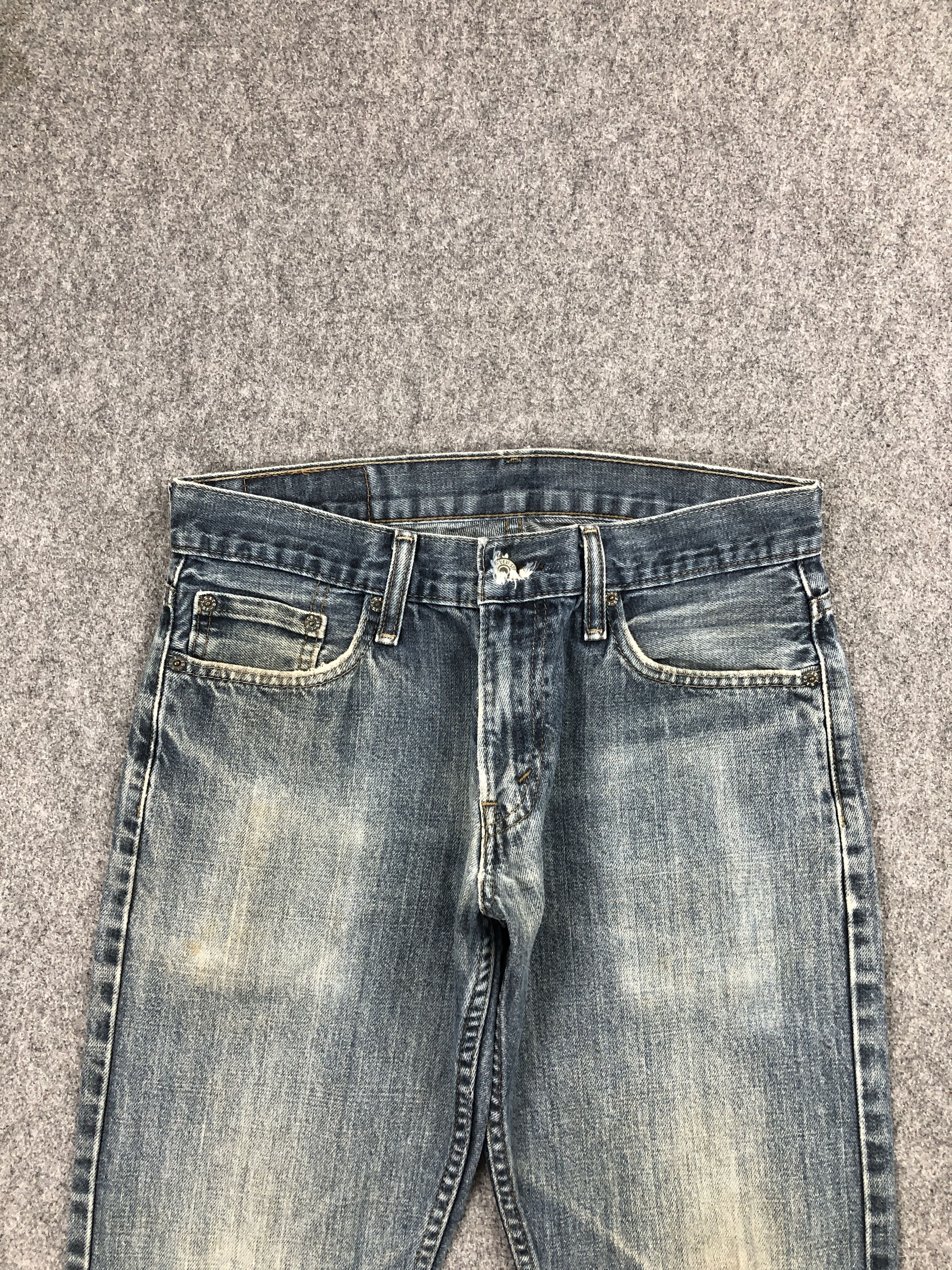 Levi's Vintage Levis 514 Faded Distressed Jeans DP2441 Size US 29 - 2 Thumbnail