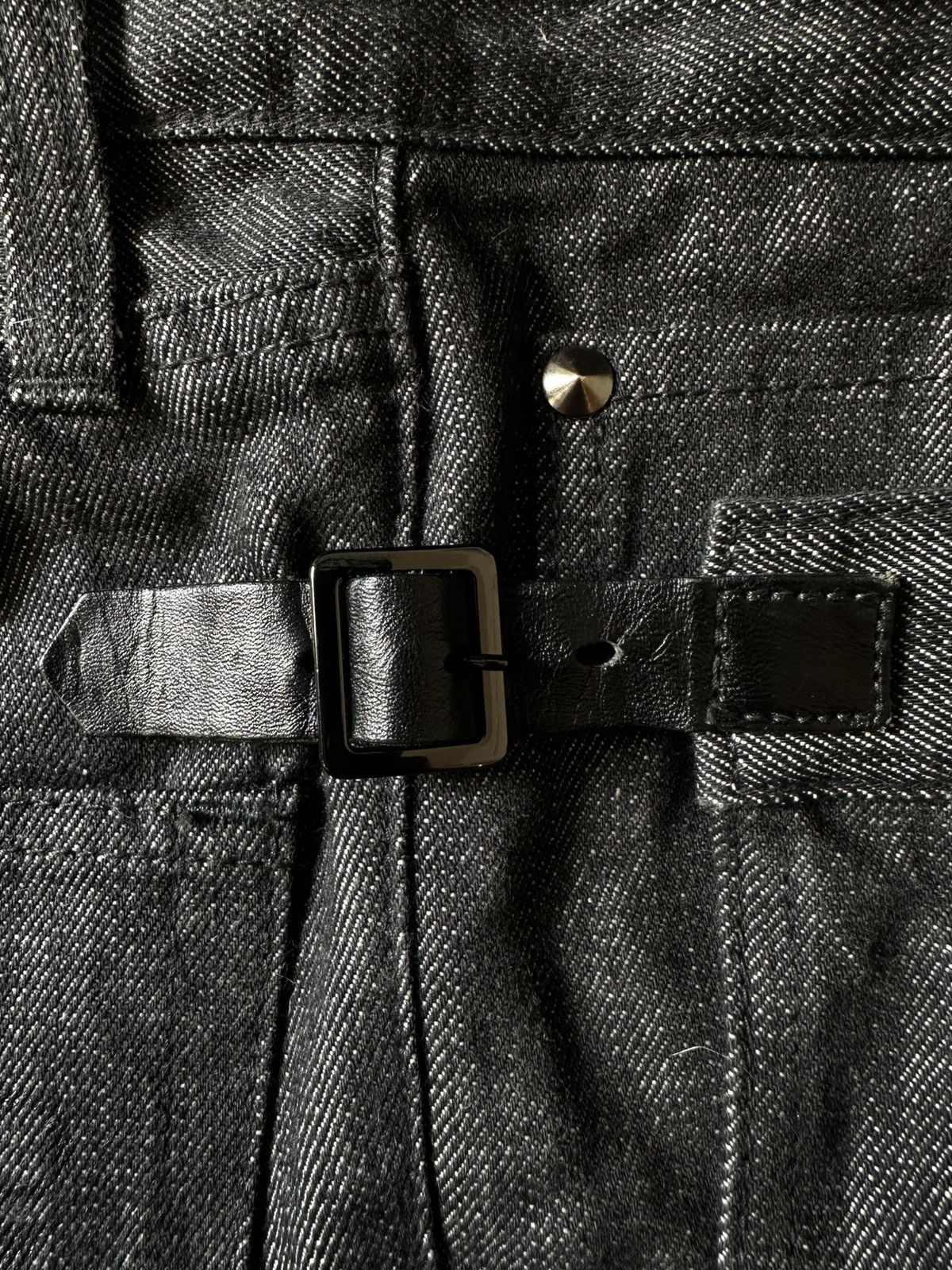 Comme des Garcons MASTERMIND JAPAN X COMME DES GARCONS PLEATED WRAPSKIRT DENIM Size US 34 / EU 50 - 6 Thumbnail