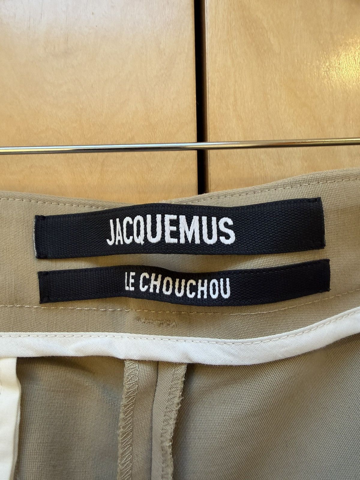 Jacquemus Men’s Beige Le Chouchou 'Le Pantalon Piccinni' Trousers Size US 31 - 7 Thumbnail