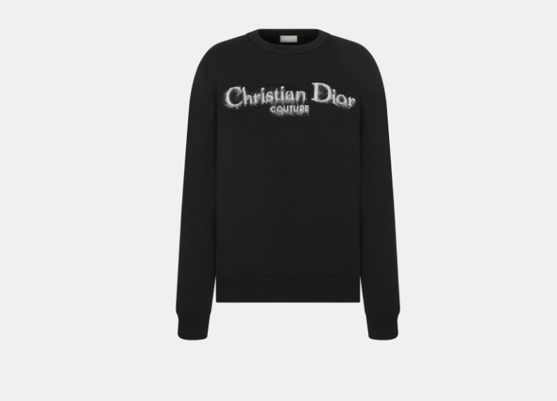Dior o1w1db10825 443M64 Christian Dior Couture Sweater in Black Size US S / EU 44-46 / 1 - 1 Thumbnail