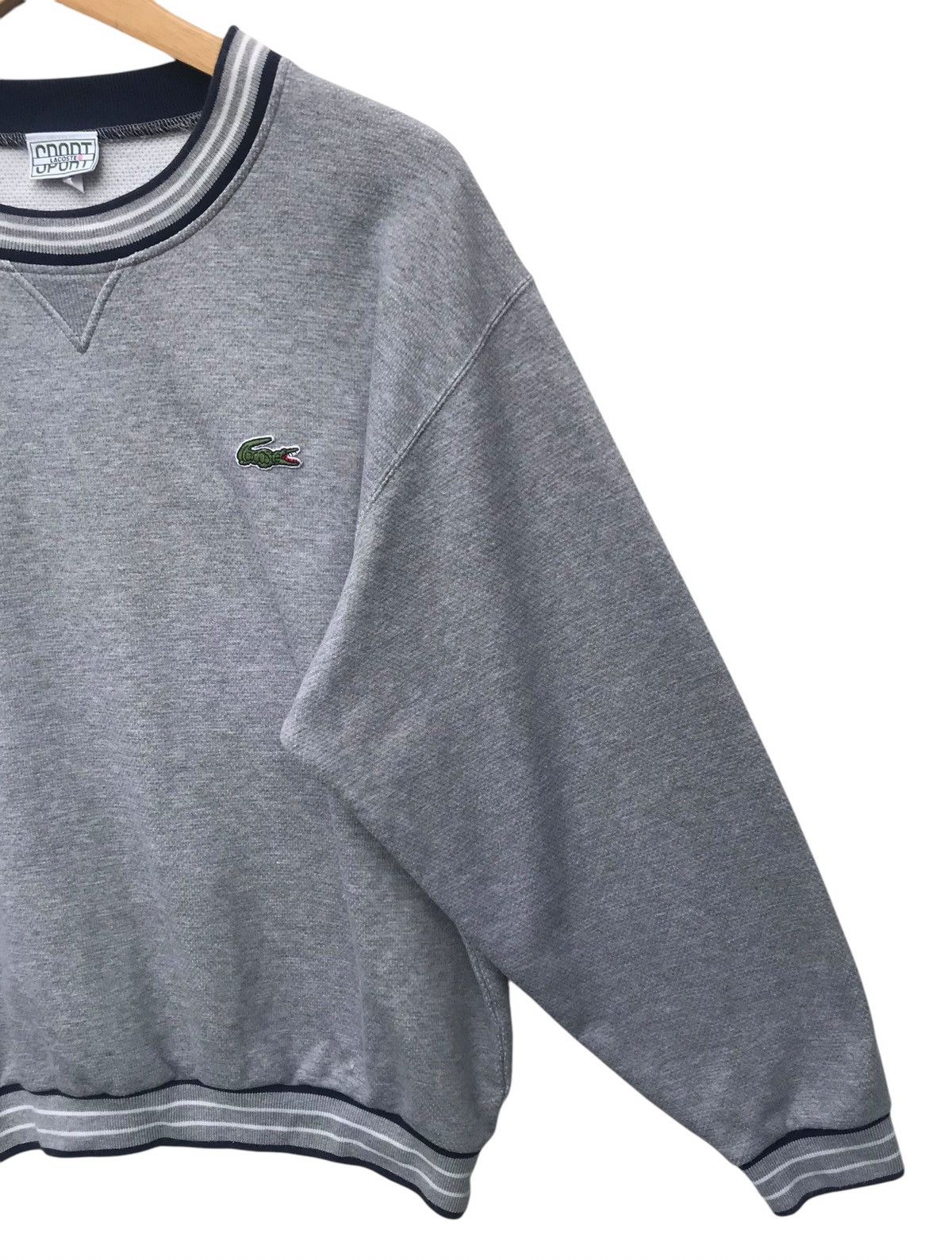 Lacoste Stains Lacoste Spellout Sweatshirt Pullover Size US M / EU 48-50 / 2 - 9 Thumbnail